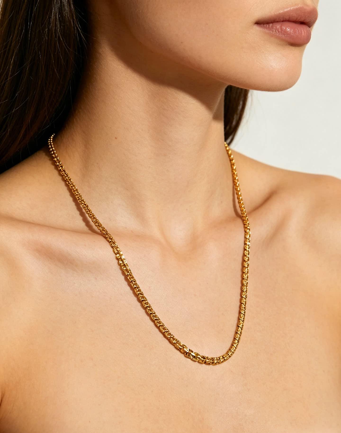 Cartier Gold Chain Necklace