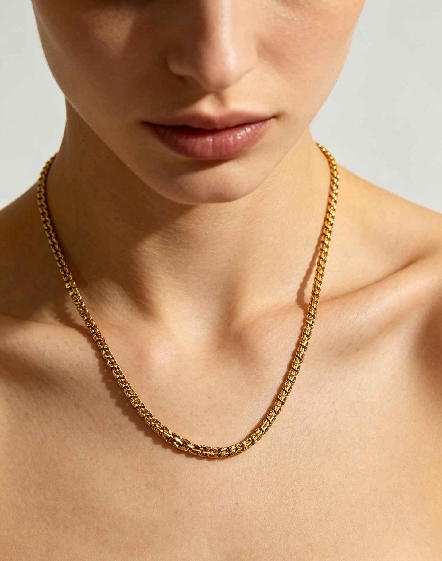 Cartier Gold Chain Necklace