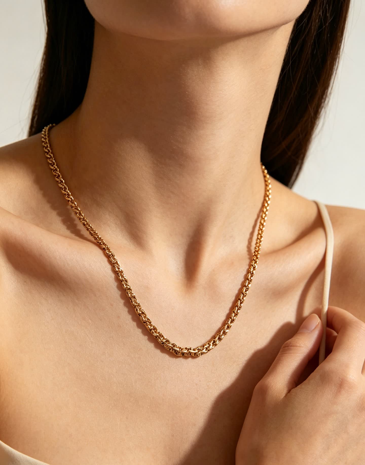 Cartier Gold Chain Necklace