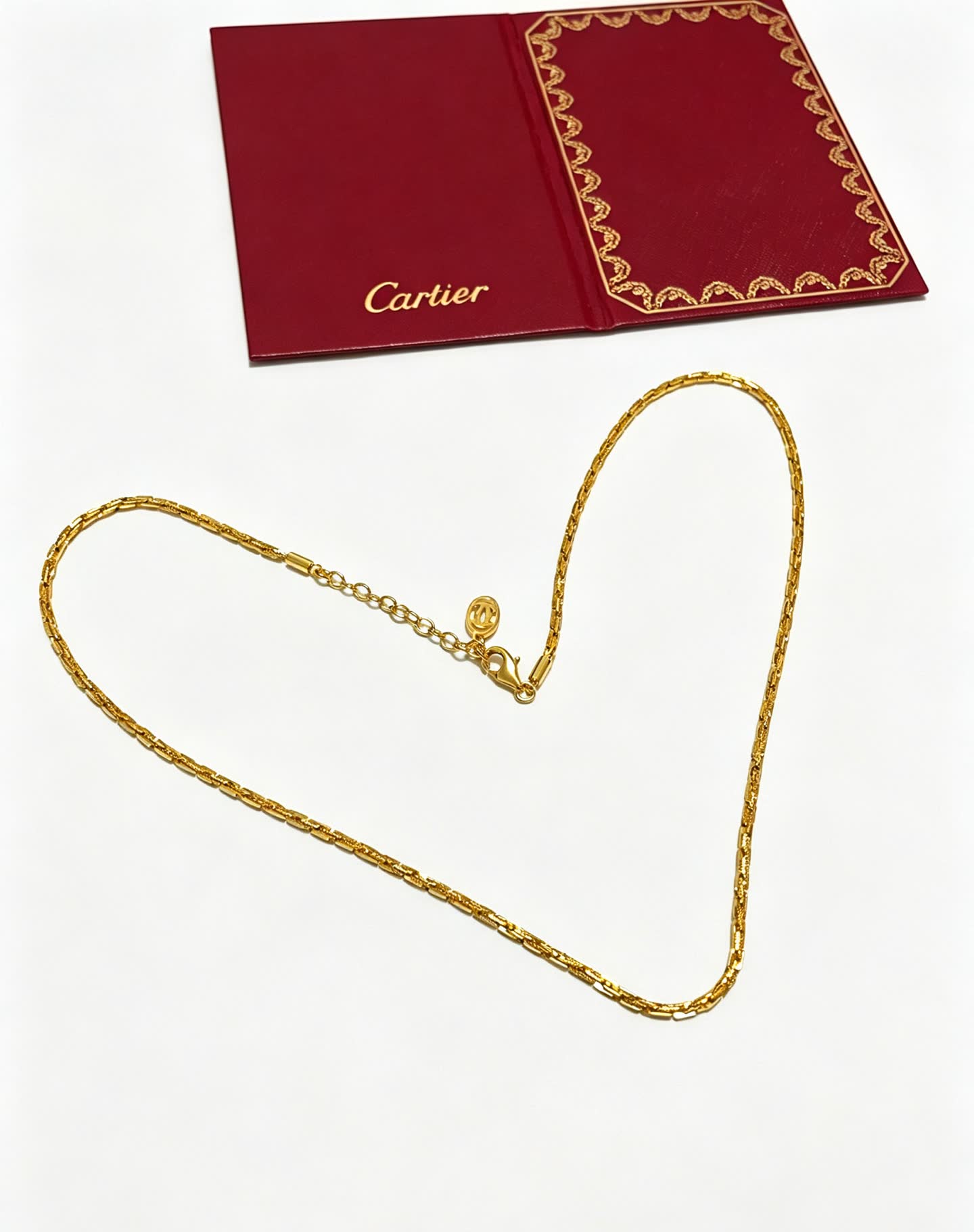 Cartier Gold Chain Necklace