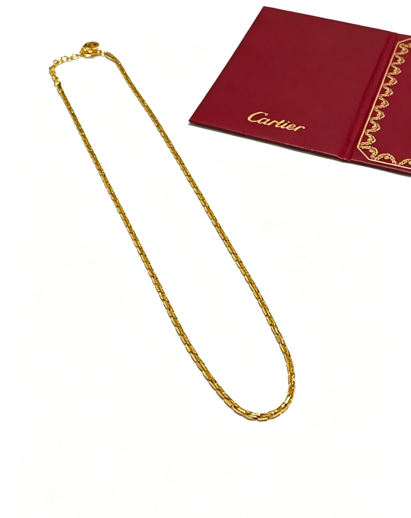 Cartier Gold Chain Necklace