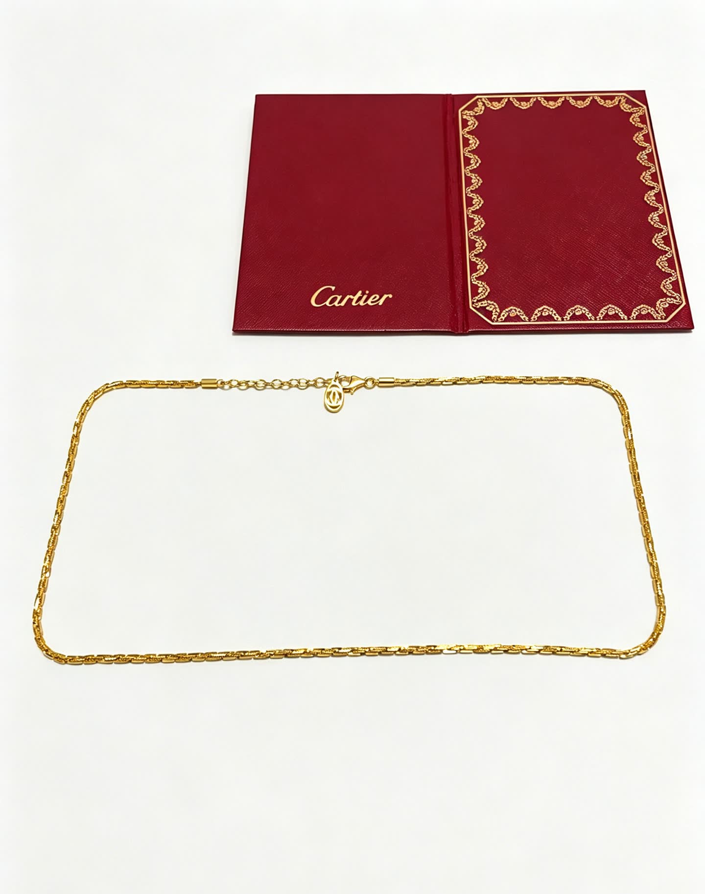 Cartier Gold Chain Necklace