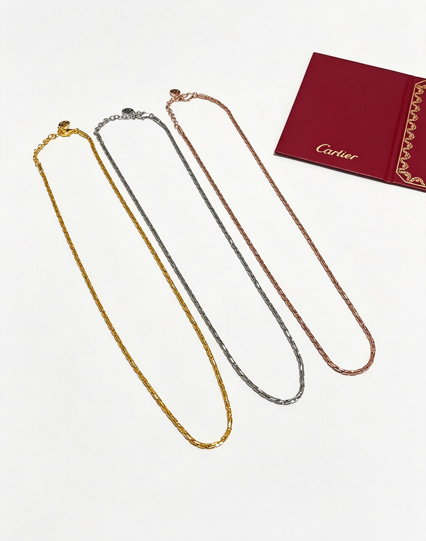 Cartier Silver Chain Necklace