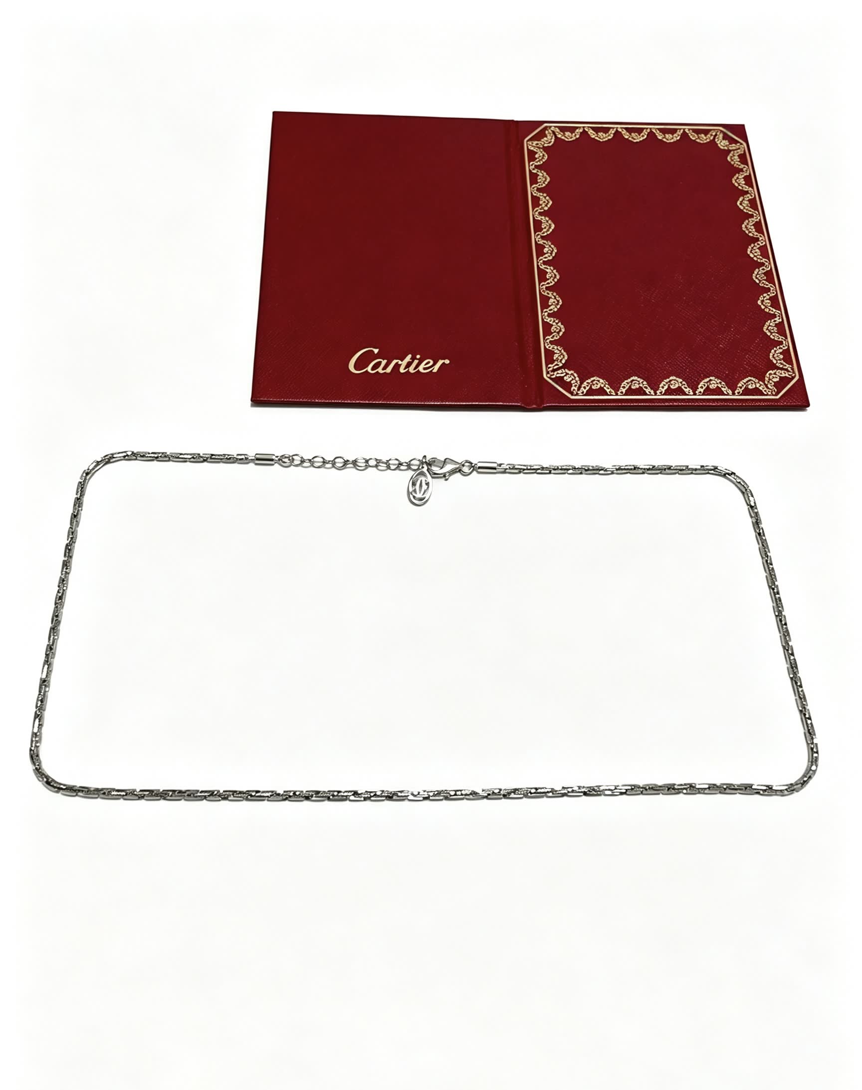 Cartier Silver Chain Necklace