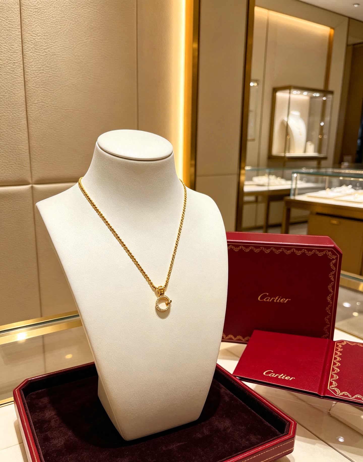 Cartier Love Gold Necklace Cartier Love Gold Necklace