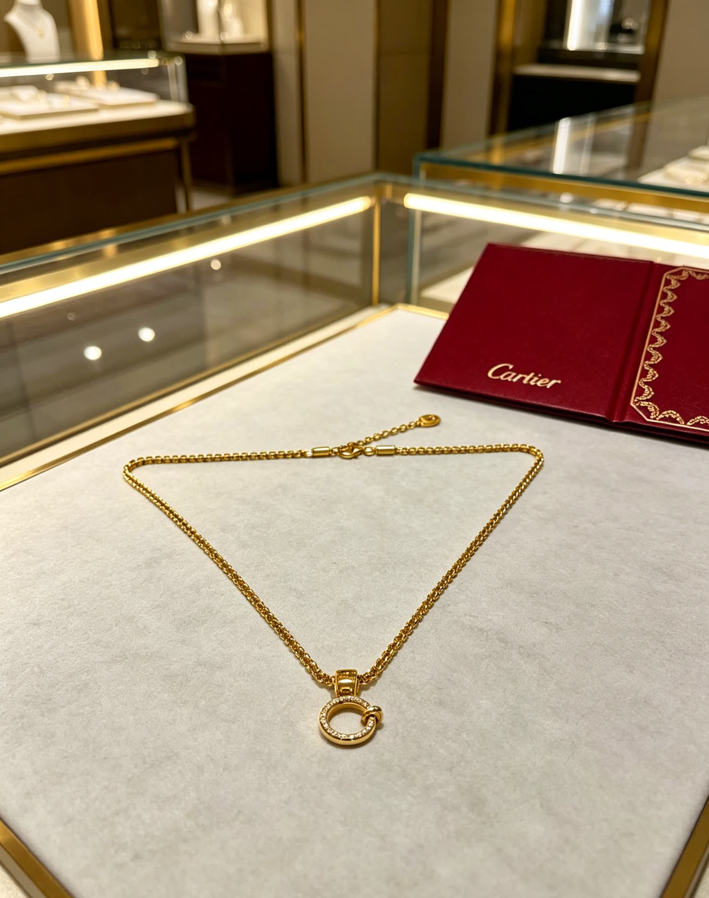 Cartier Love Gold Necklace