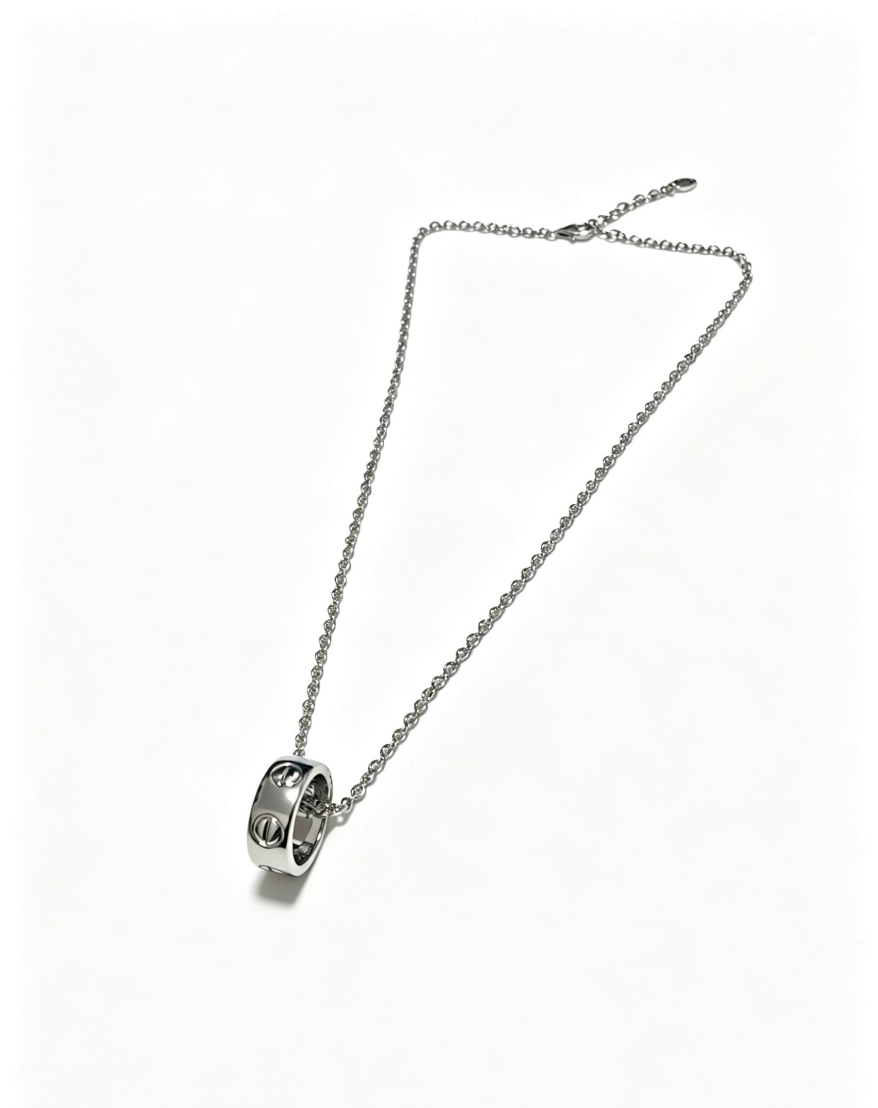 Cartier No.5 Ring Pendant Necklace