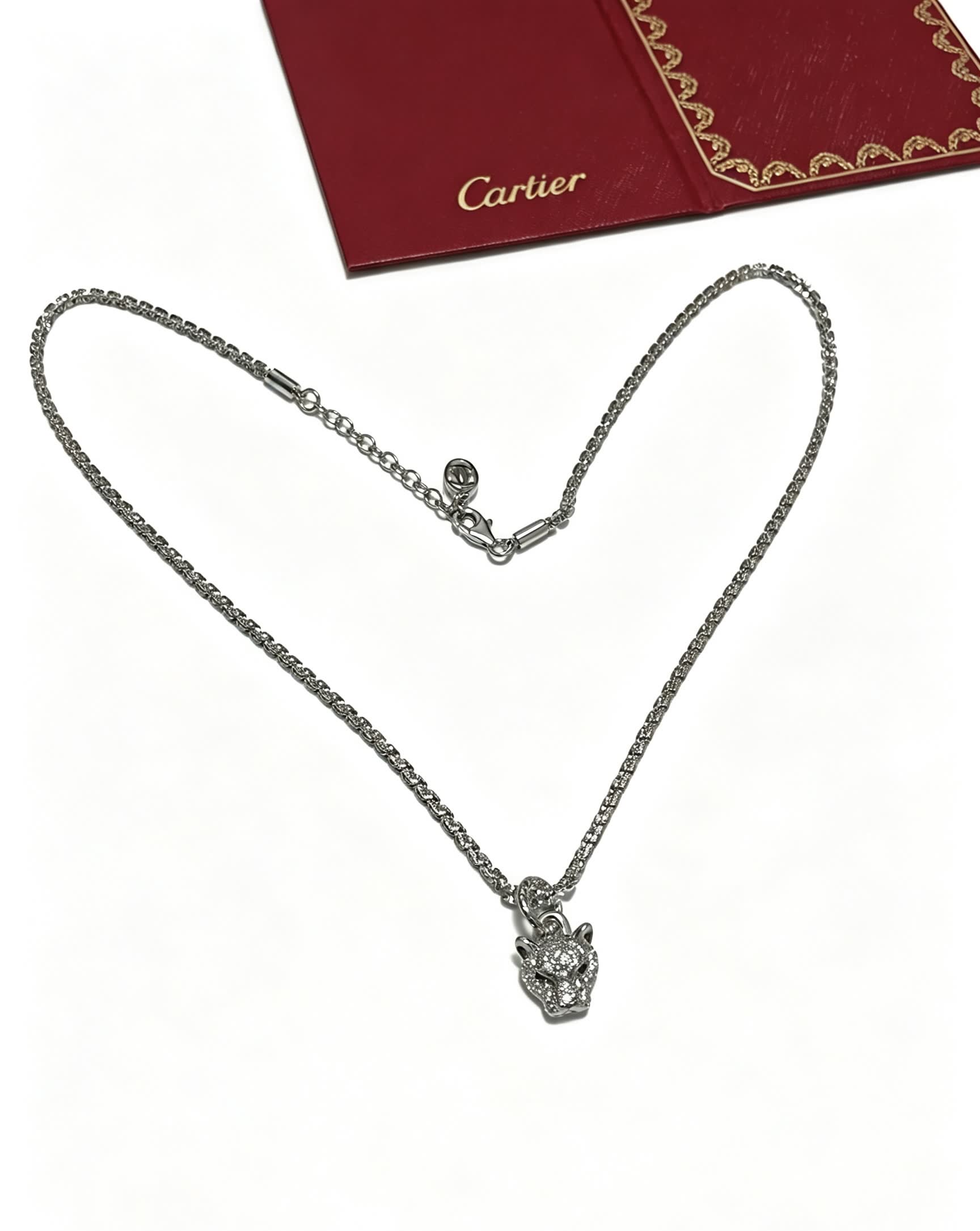 Cartier Panthere Diamond Necklace