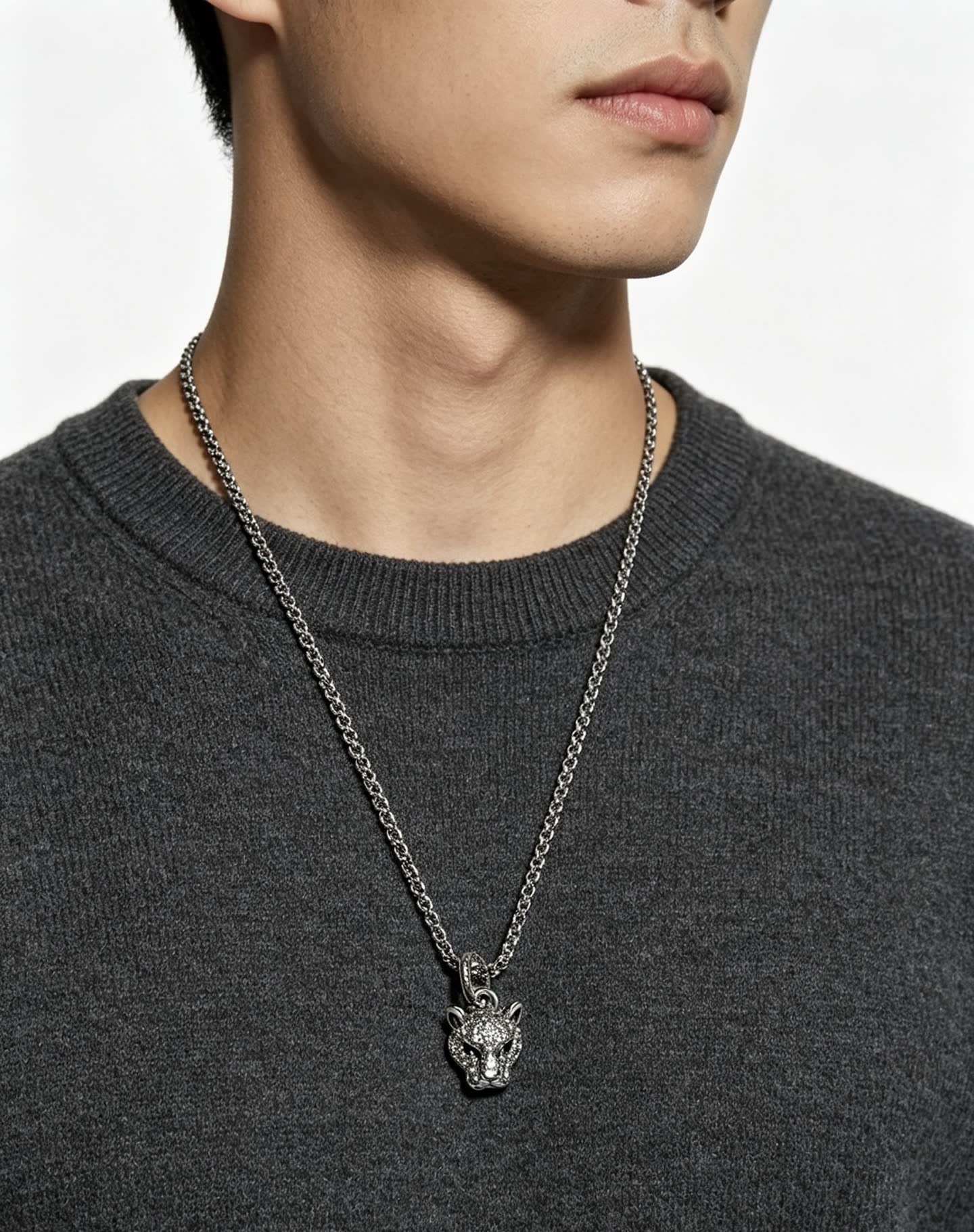 Cartier Panthere Diamond Necklace