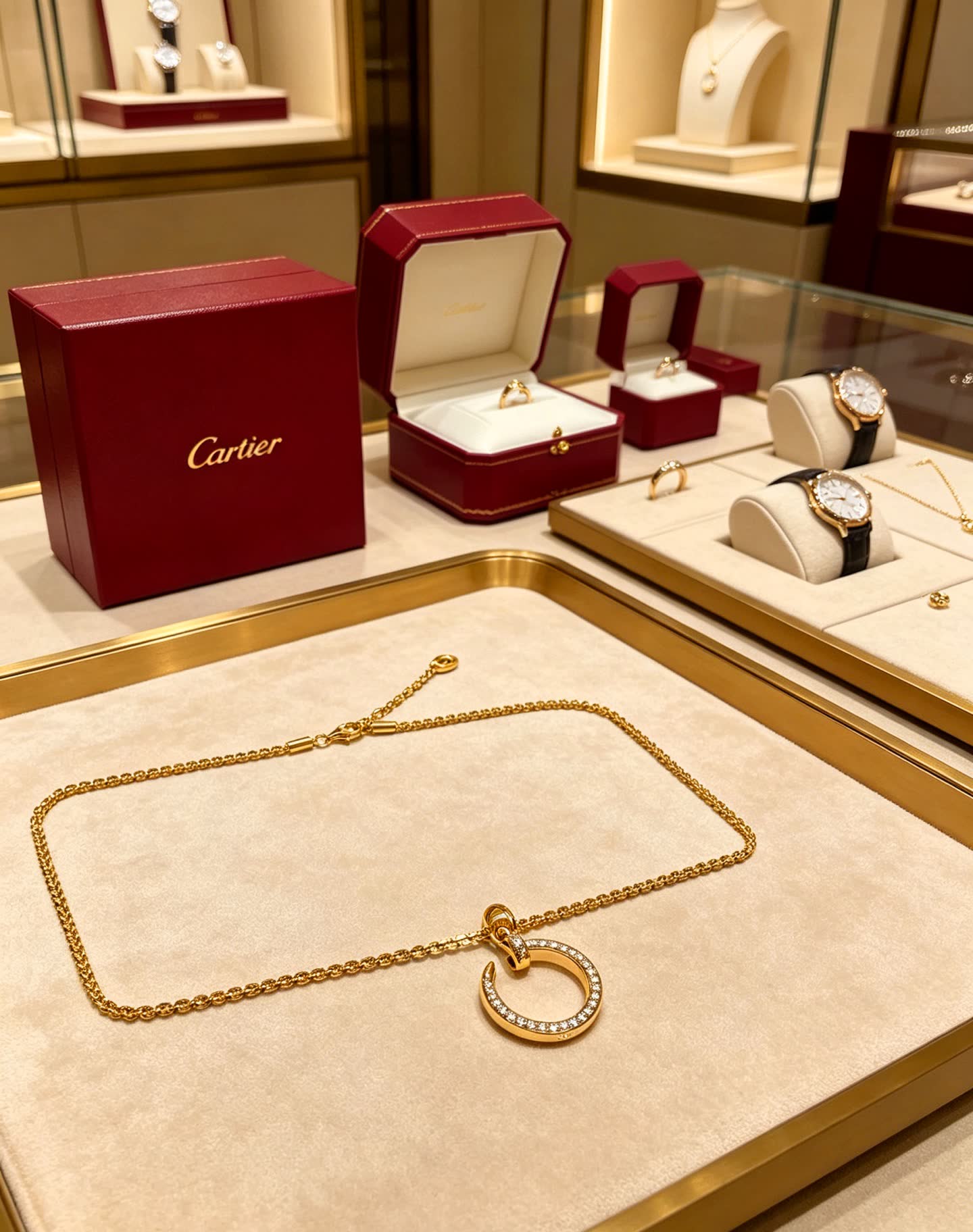 Cartier Love Circle Pendant Necklace