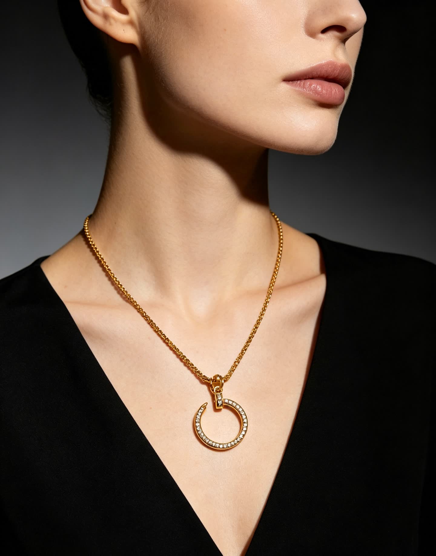 Cartier Love Circle Pendant Necklace