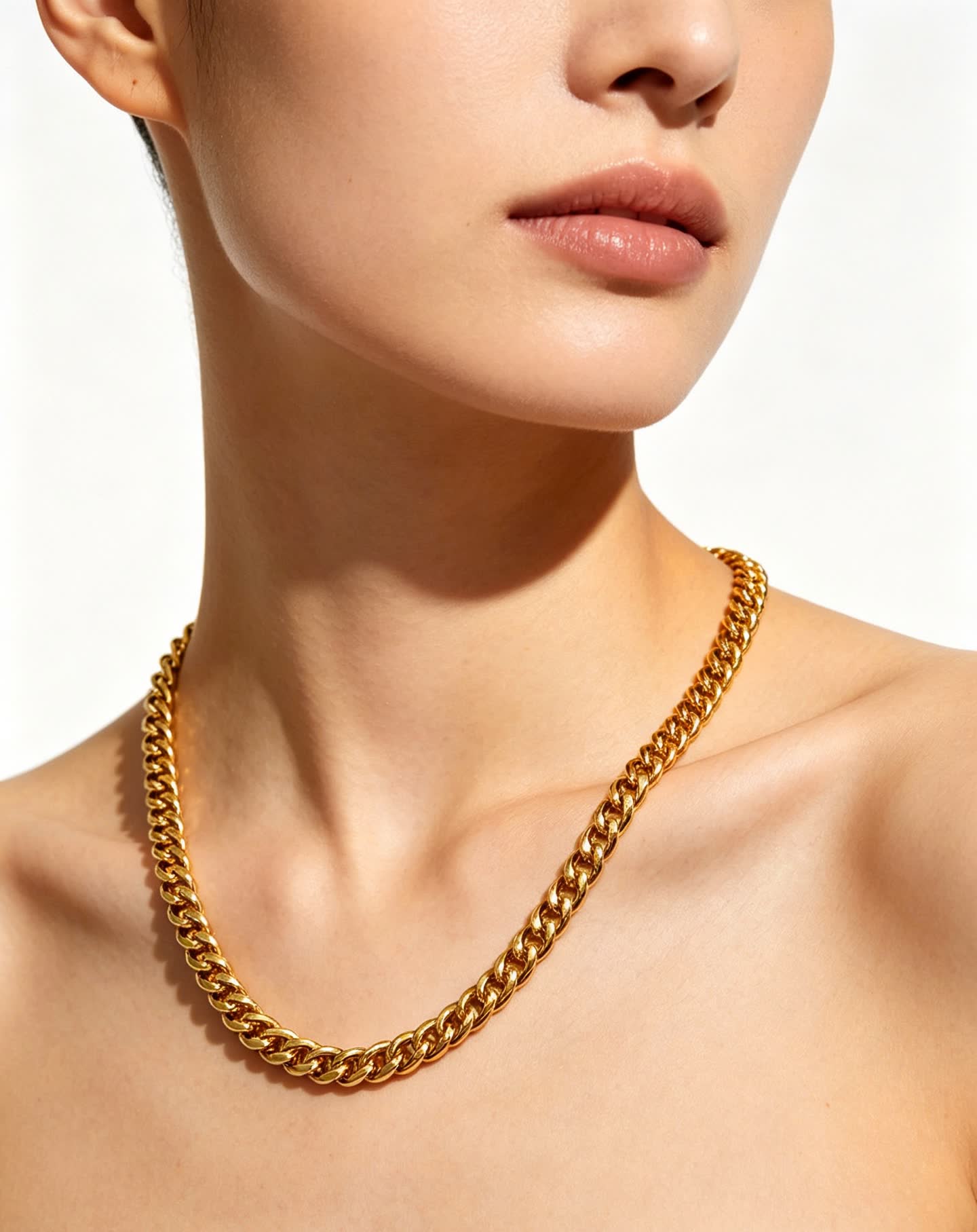 Cartier Gold Chain Necklace