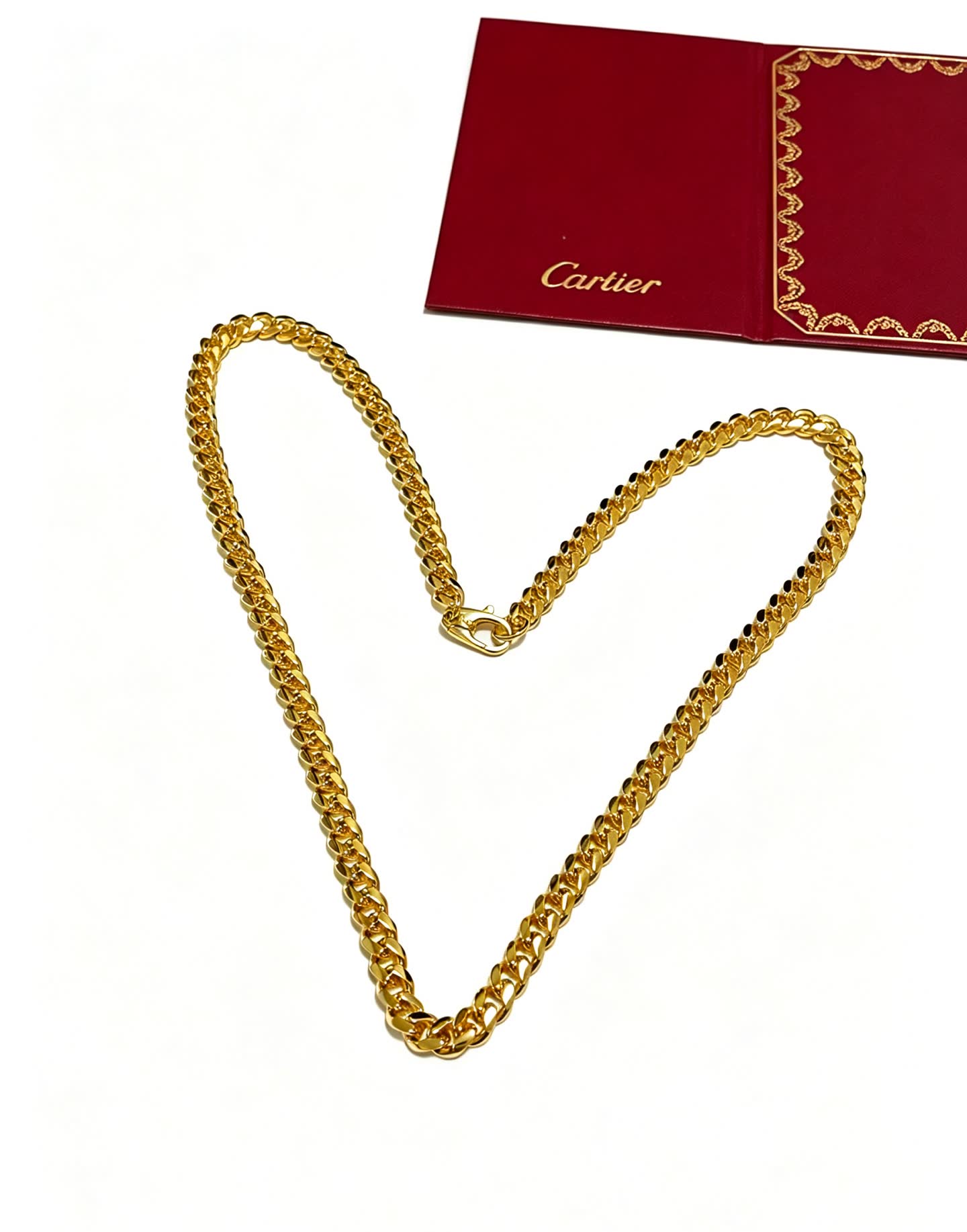 Cartier Gold Chain Necklace