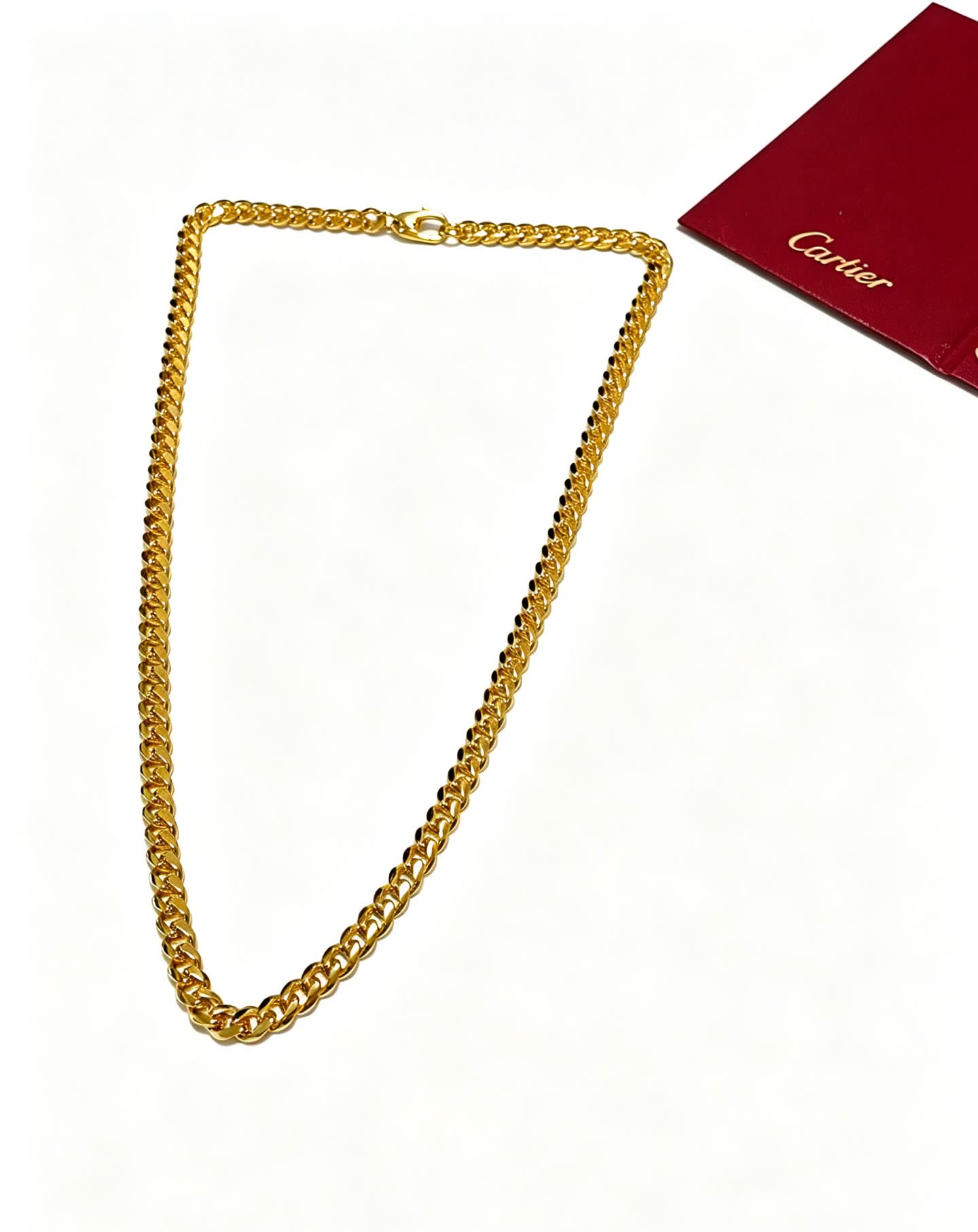 Cartier Gold Chain Necklace
