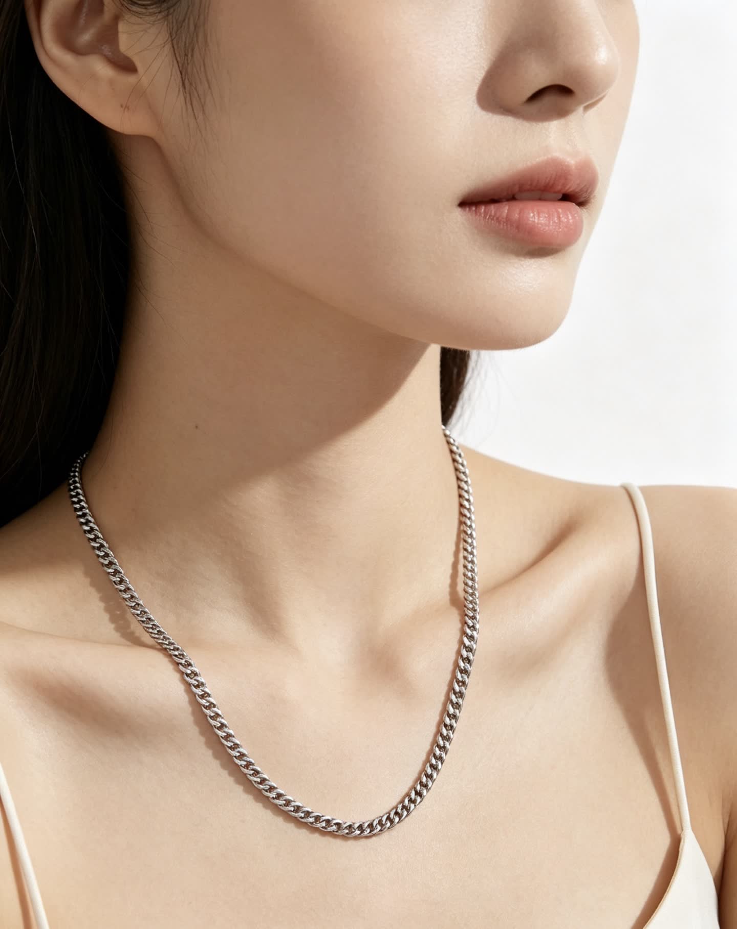 Cartier Silver Chain Necklace