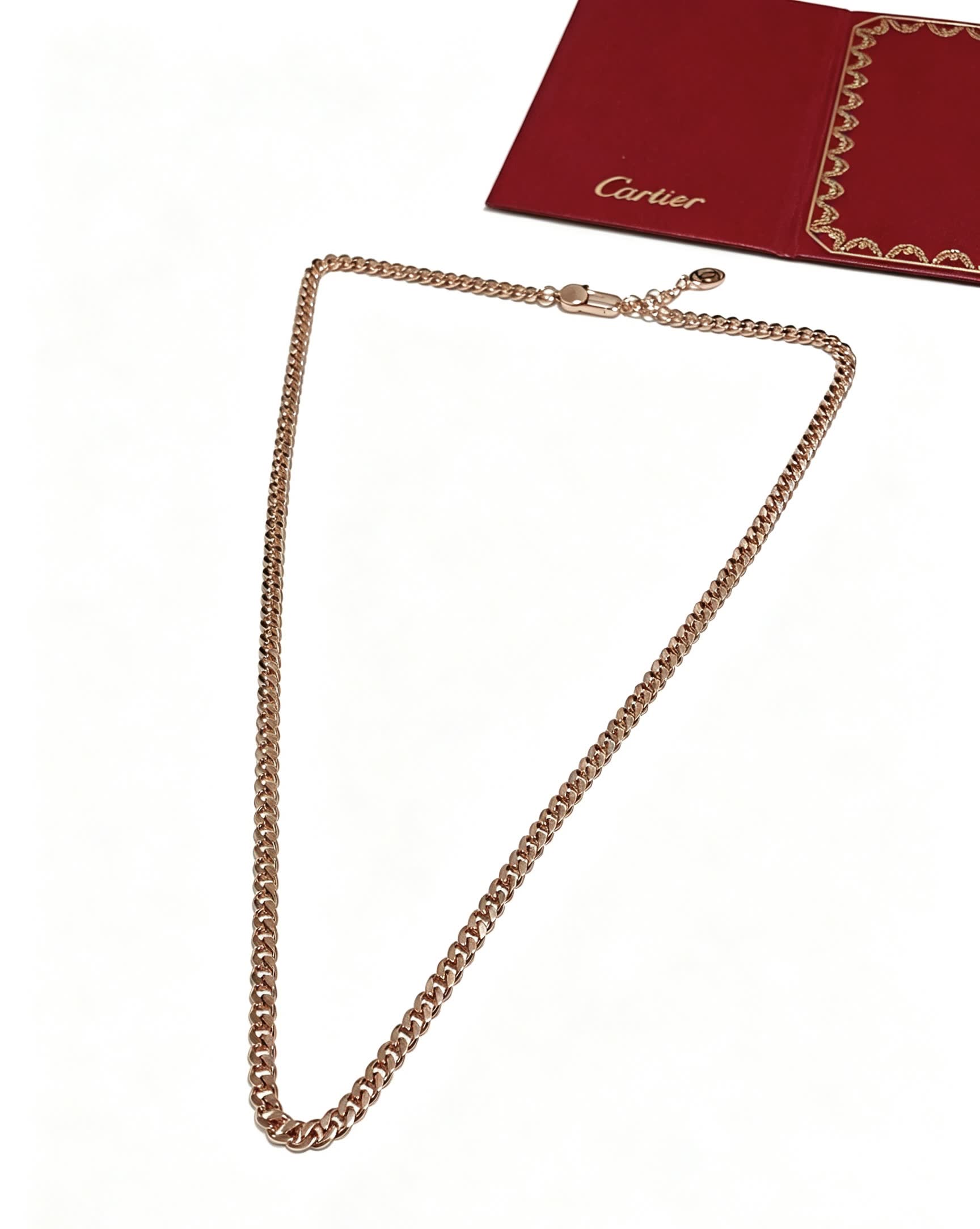 Cartier Gold Chain Necklace