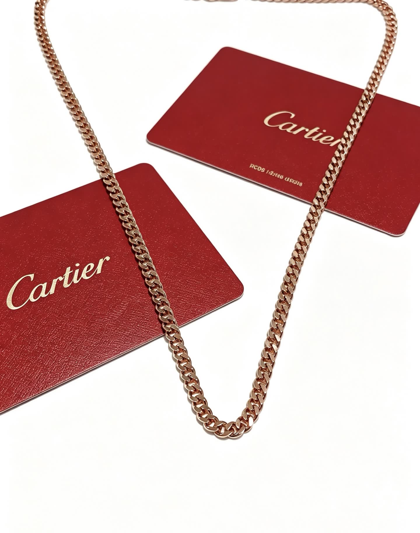 Cartier Gold Chain Necklace