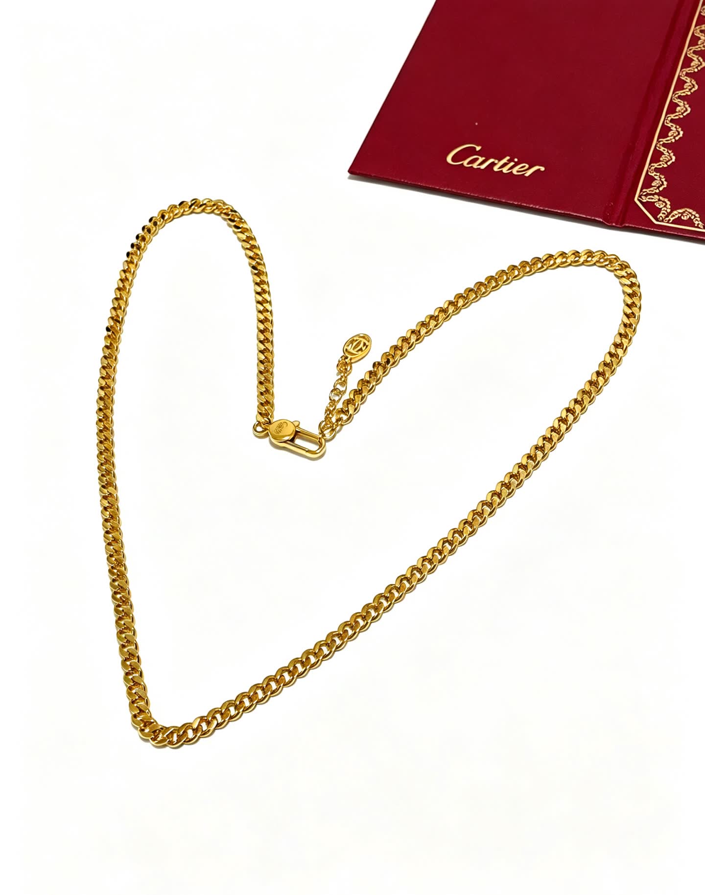Cartier Gold Chain Necklace