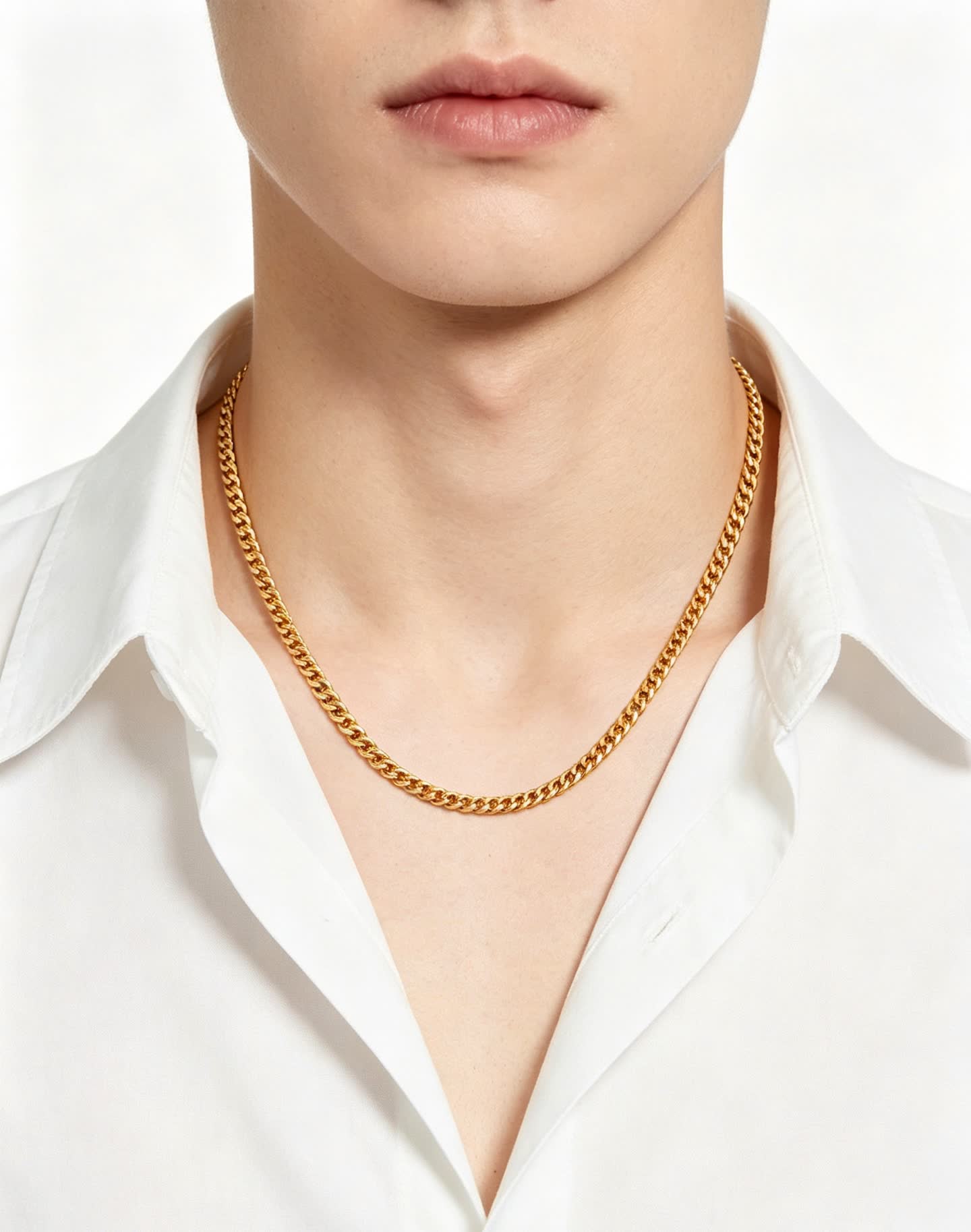 Cartier Gold Chain Necklace
