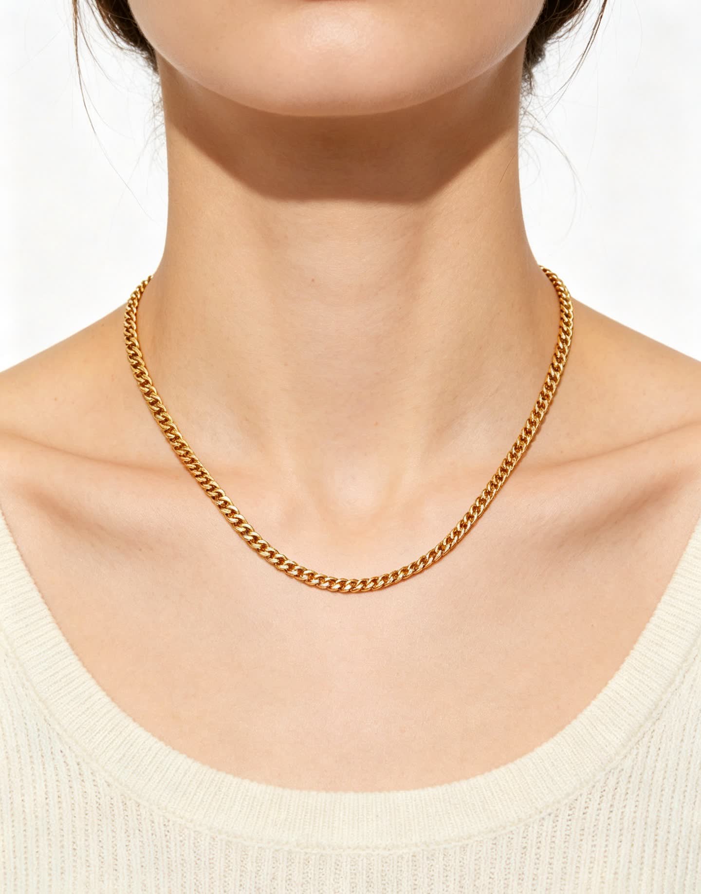 Cartier Gold Chain Necklace