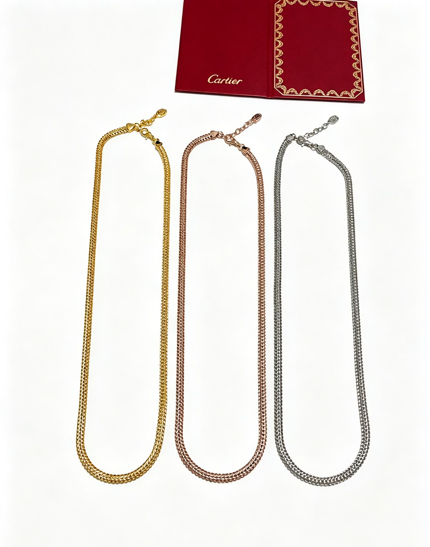 Cartier Gold Chain Necklace