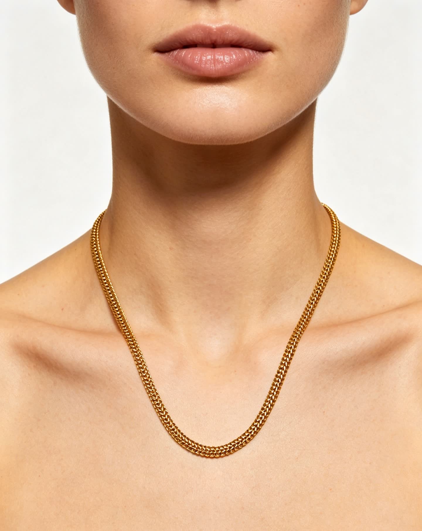 Cartier Gold Chain Necklace