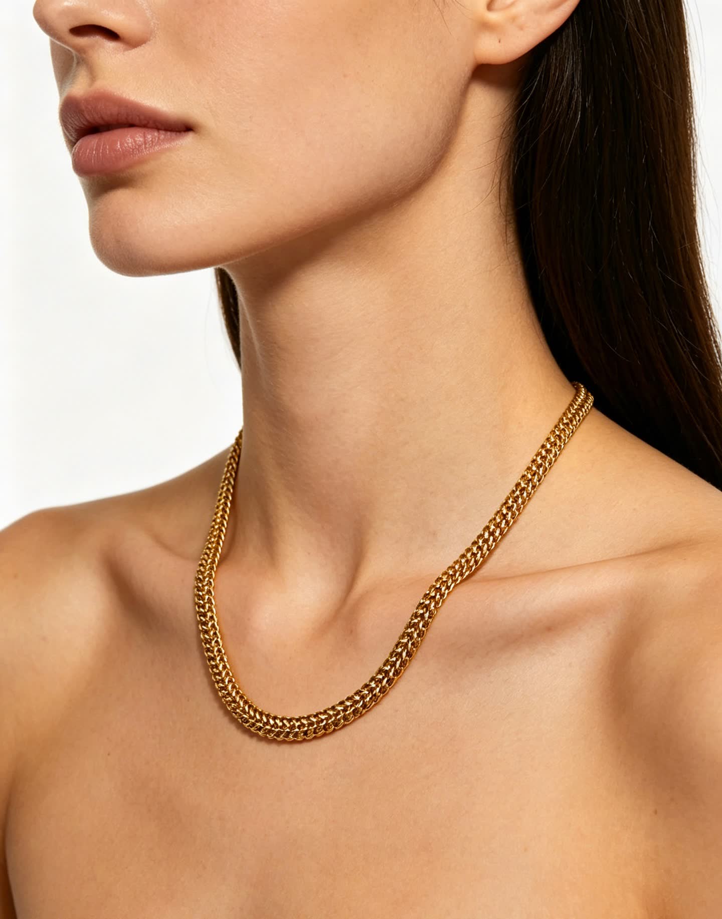 Cartier Gold Chain Necklace