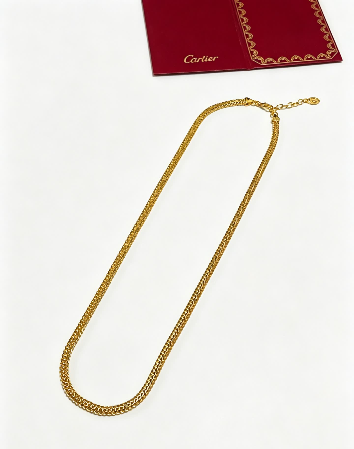 Cartier Gold Chain Necklace