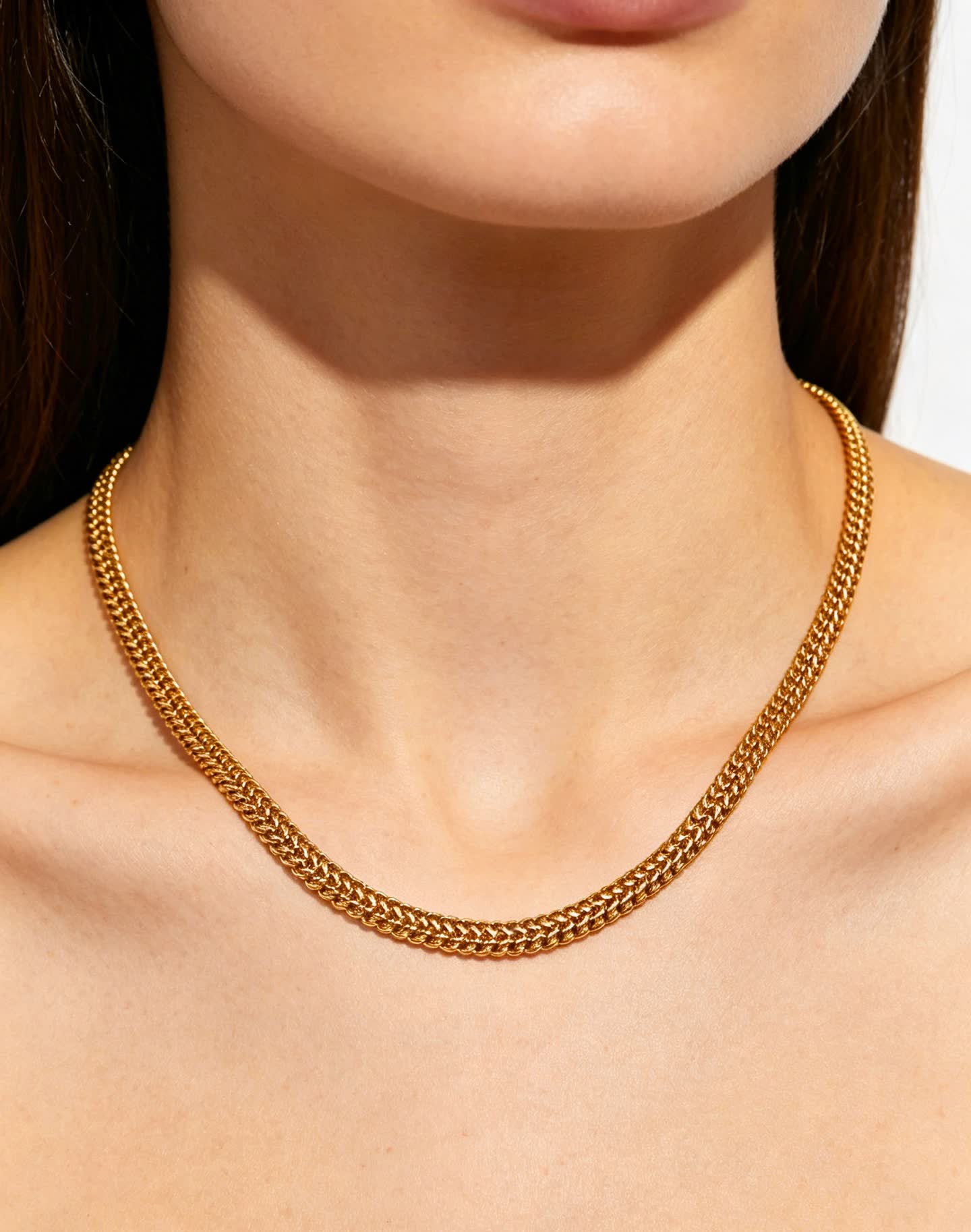 Cartier Gold Chain Necklace
