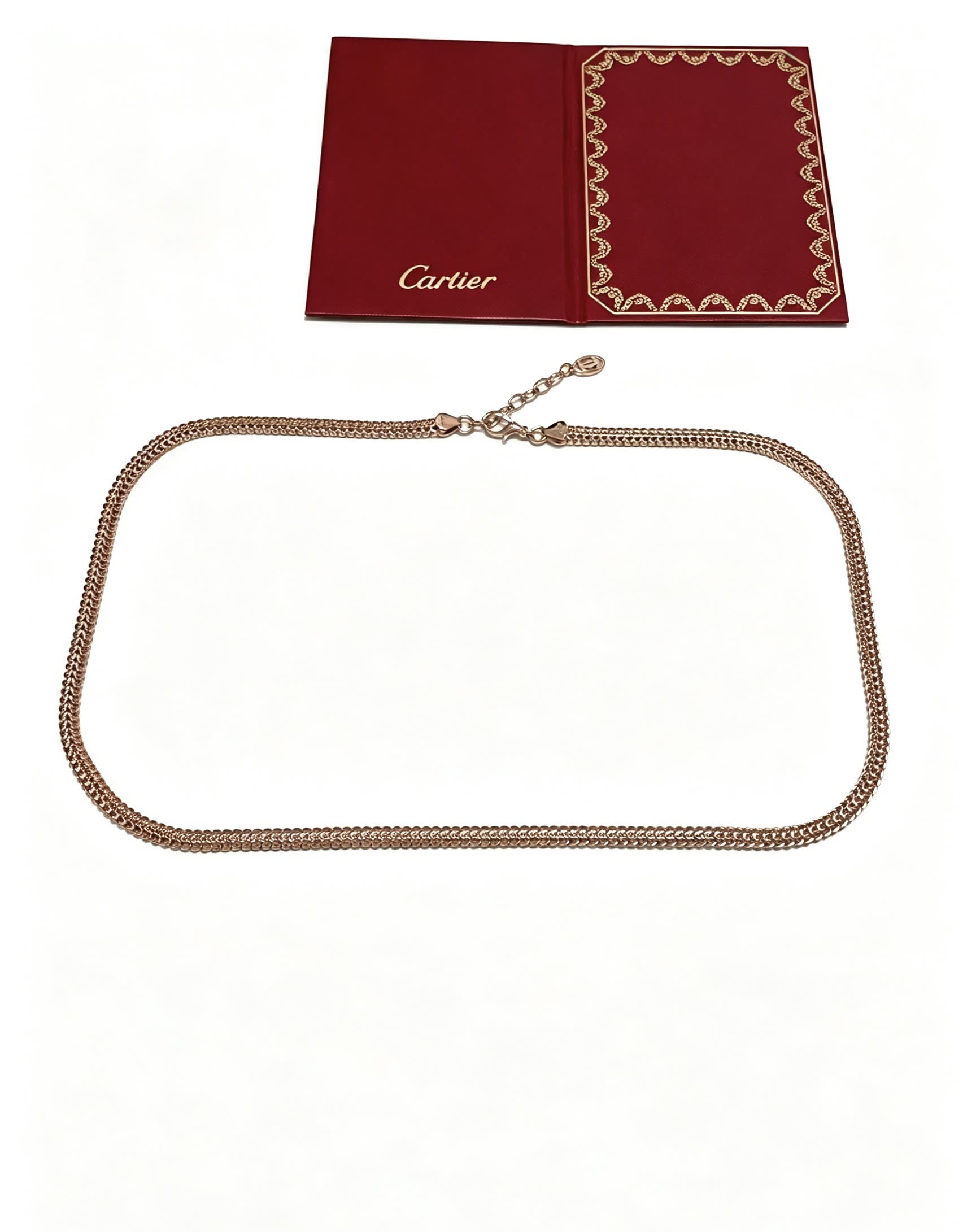 Cartier Gold Chain Necklace