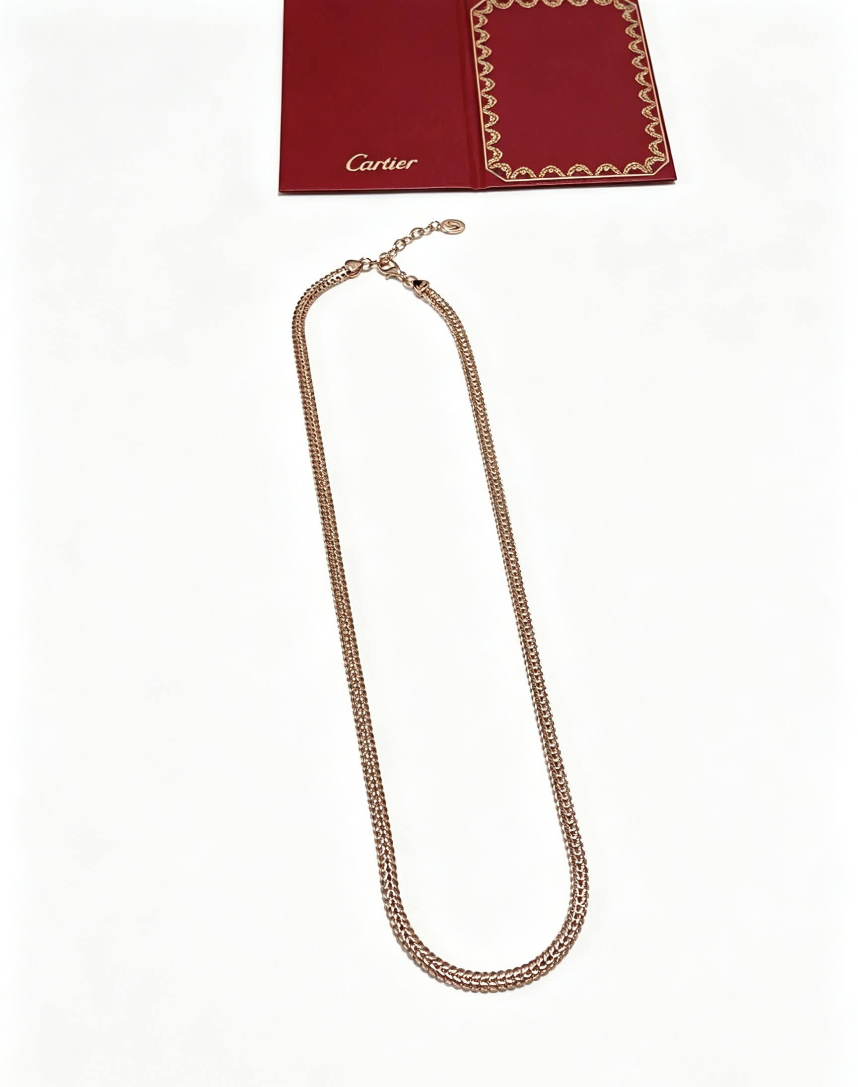 Cartier Gold Chain Necklace