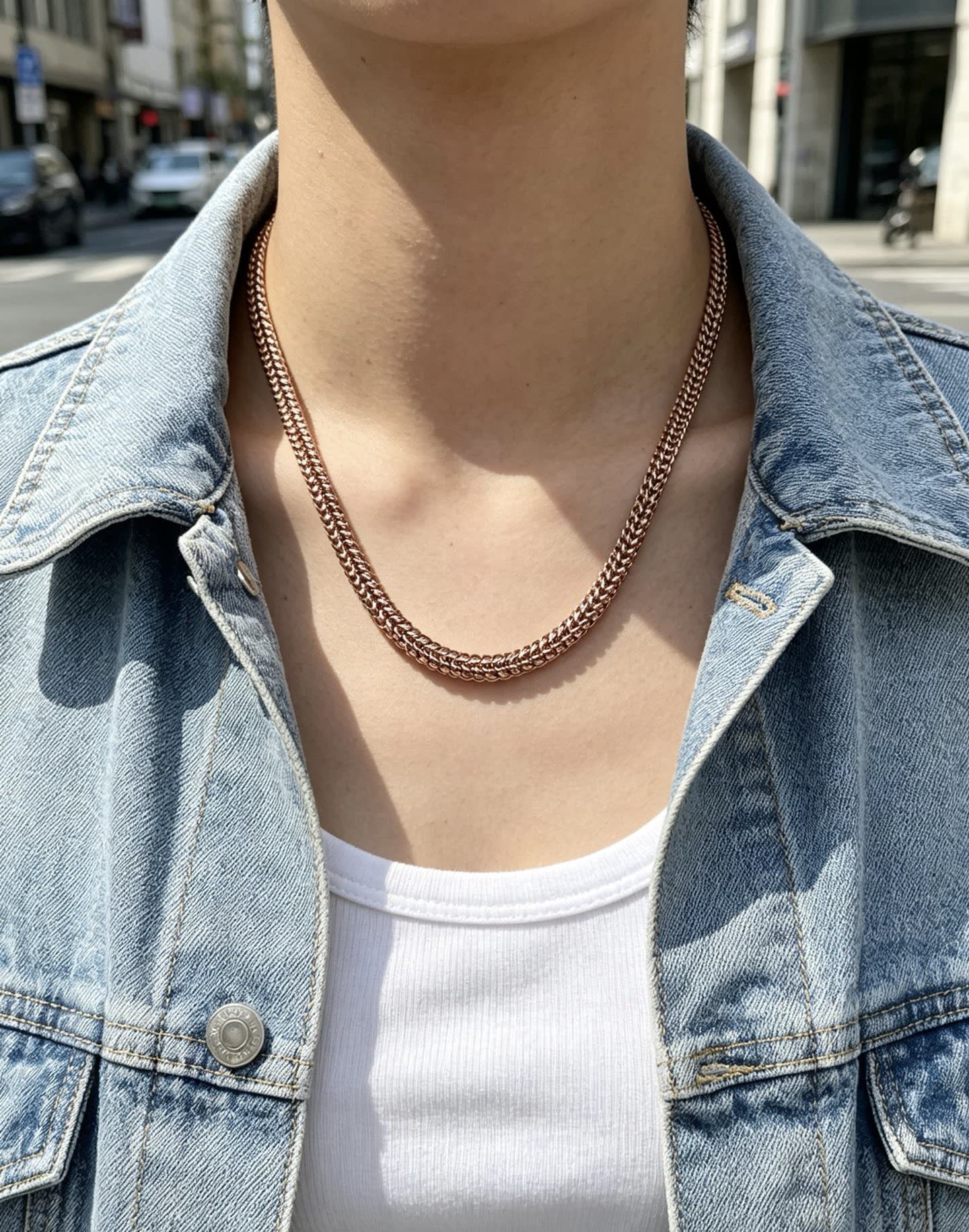 Cartier Gold Chain Necklace