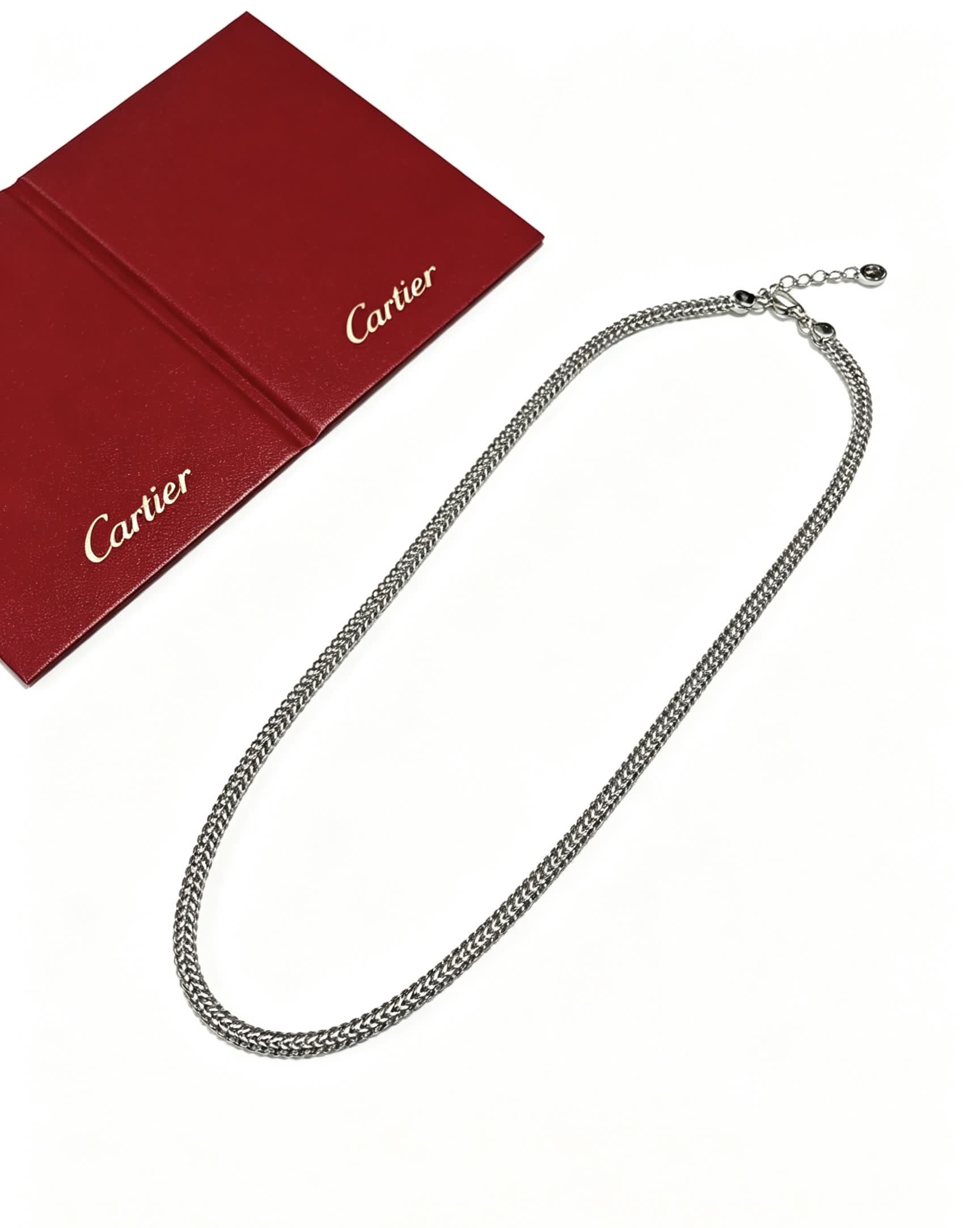 Cartier Silver Chain Necklace