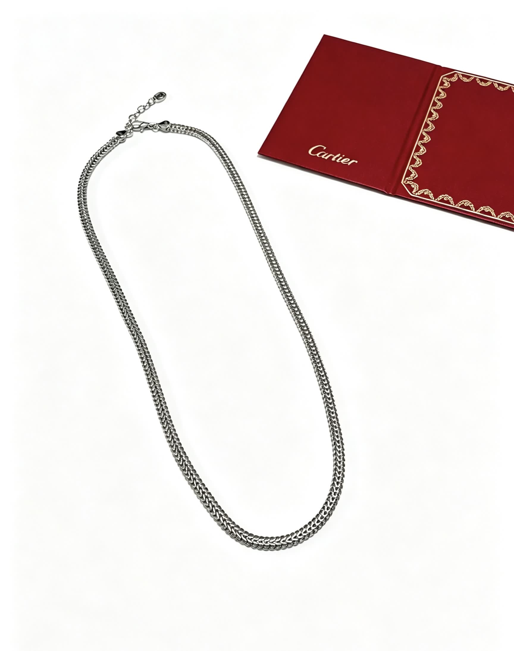 Cartier Silver Chain Necklace