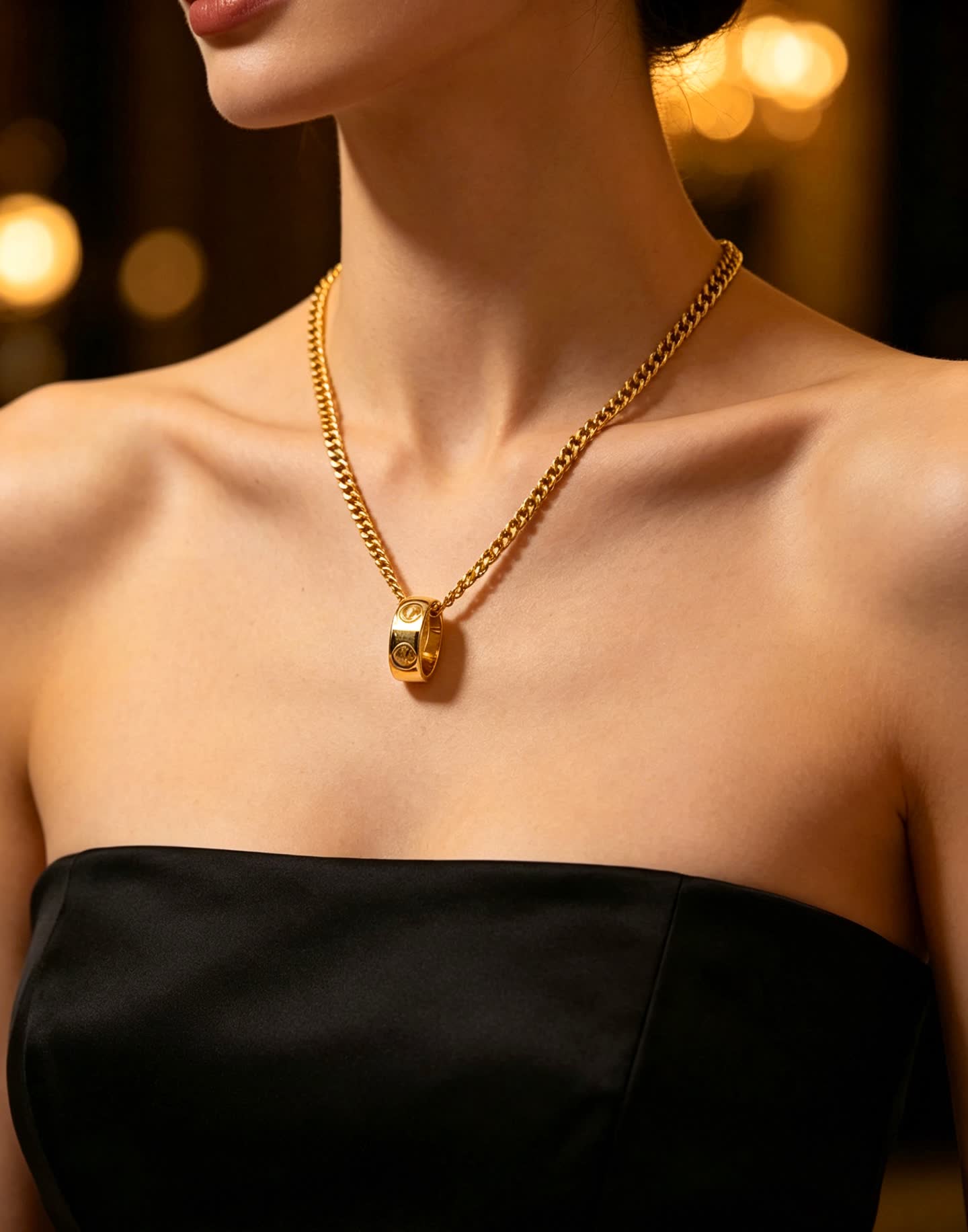 Cartier Gold Necklace