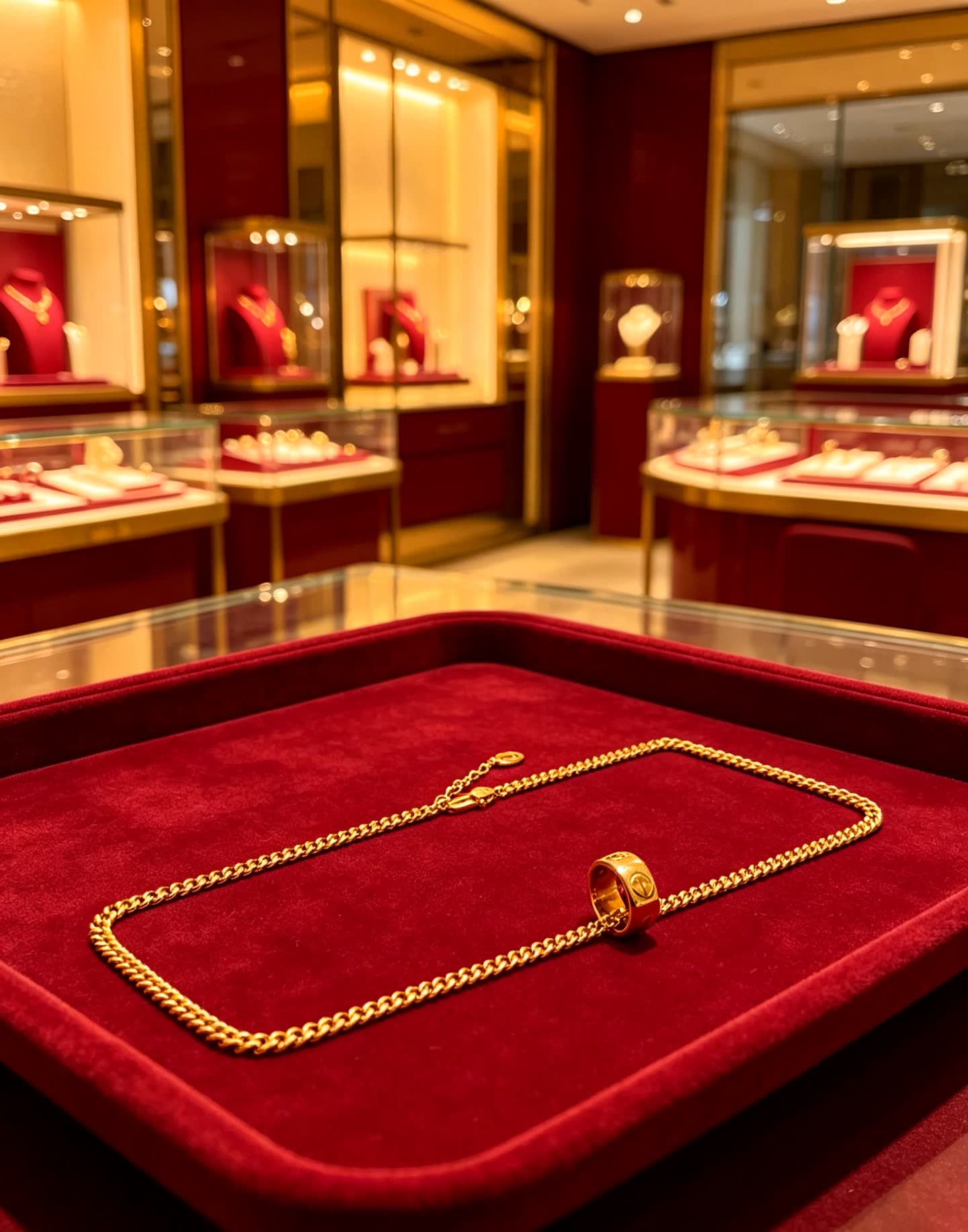 Cartier Gold Necklace