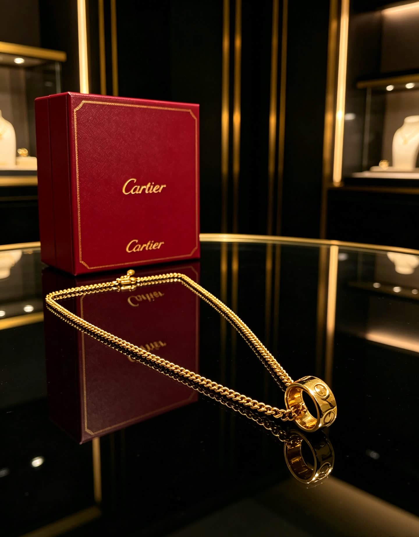 Cartier Gold Necklace