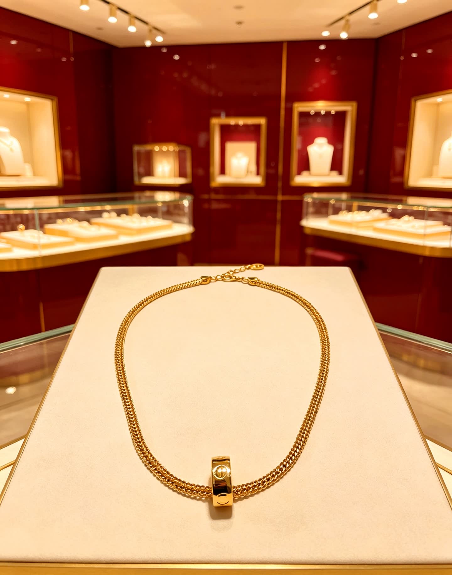 Cartier Gold Chain Necklace Cartier Gold Chain Necklace