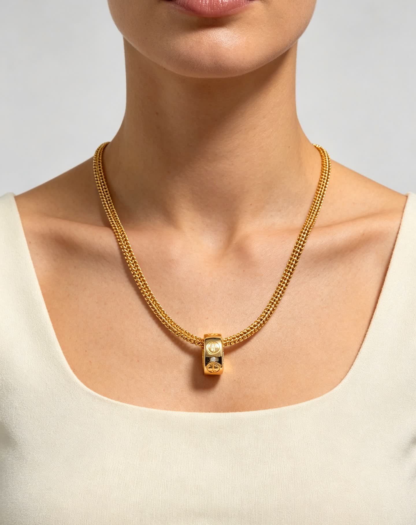 Cartier Gold Chain Necklace