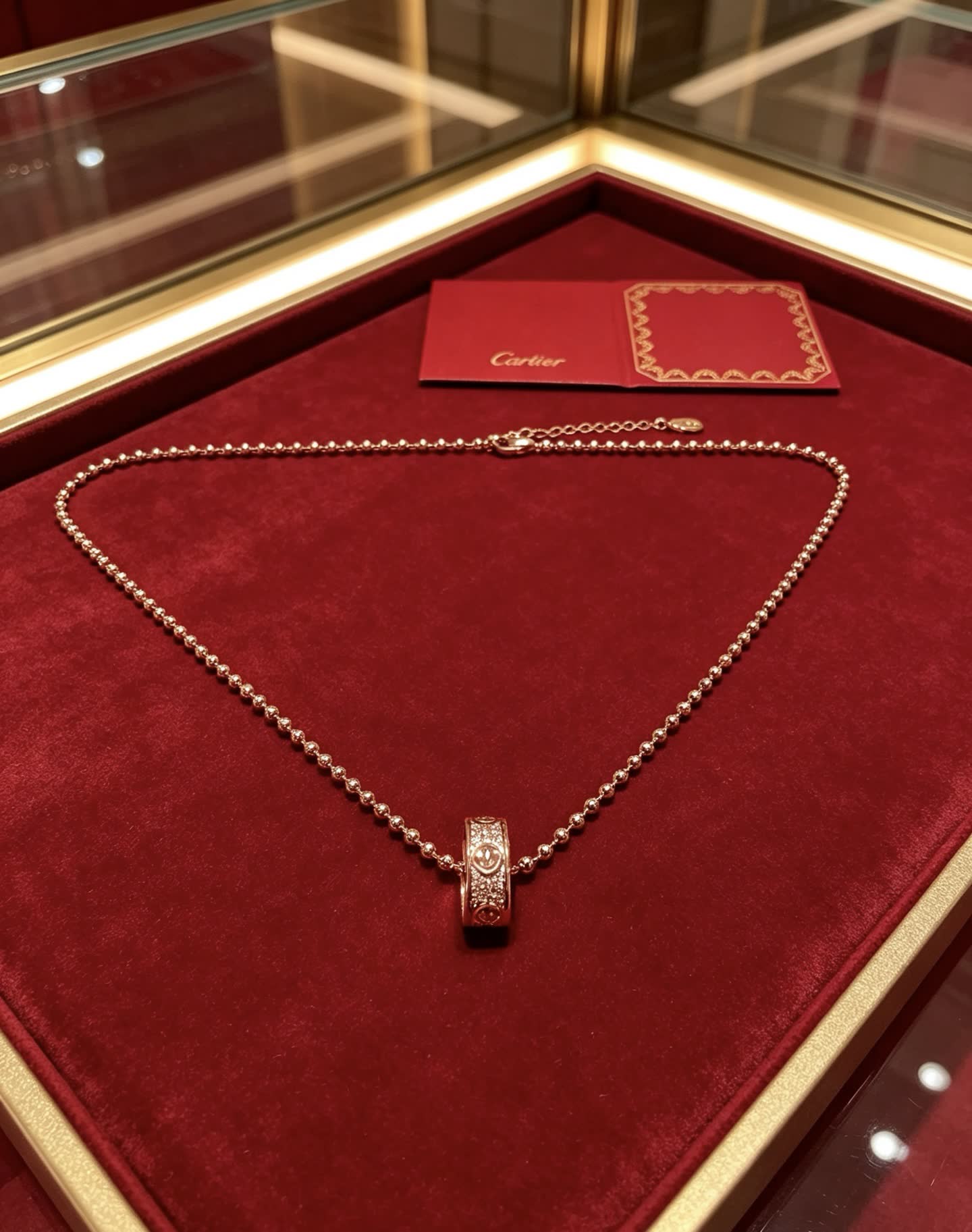 Cartier Love Gold Necklace Cartier Love Gold Necklace