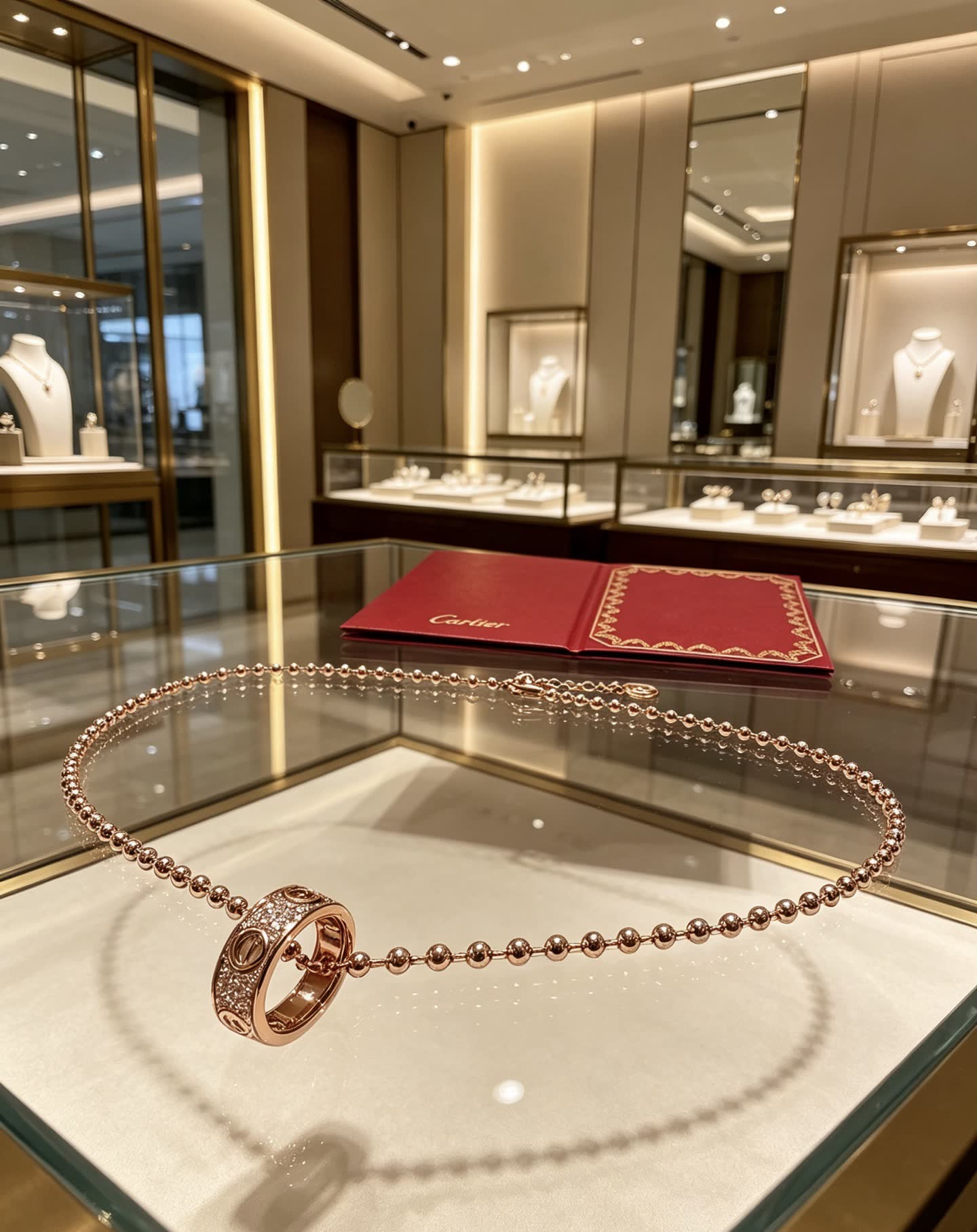 Cartier Love Gold Necklace
