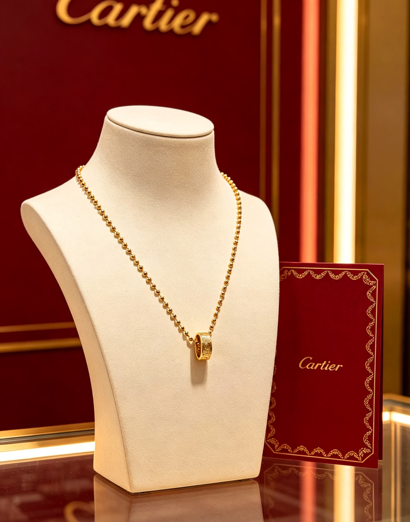Cartier Love Gold Necklace