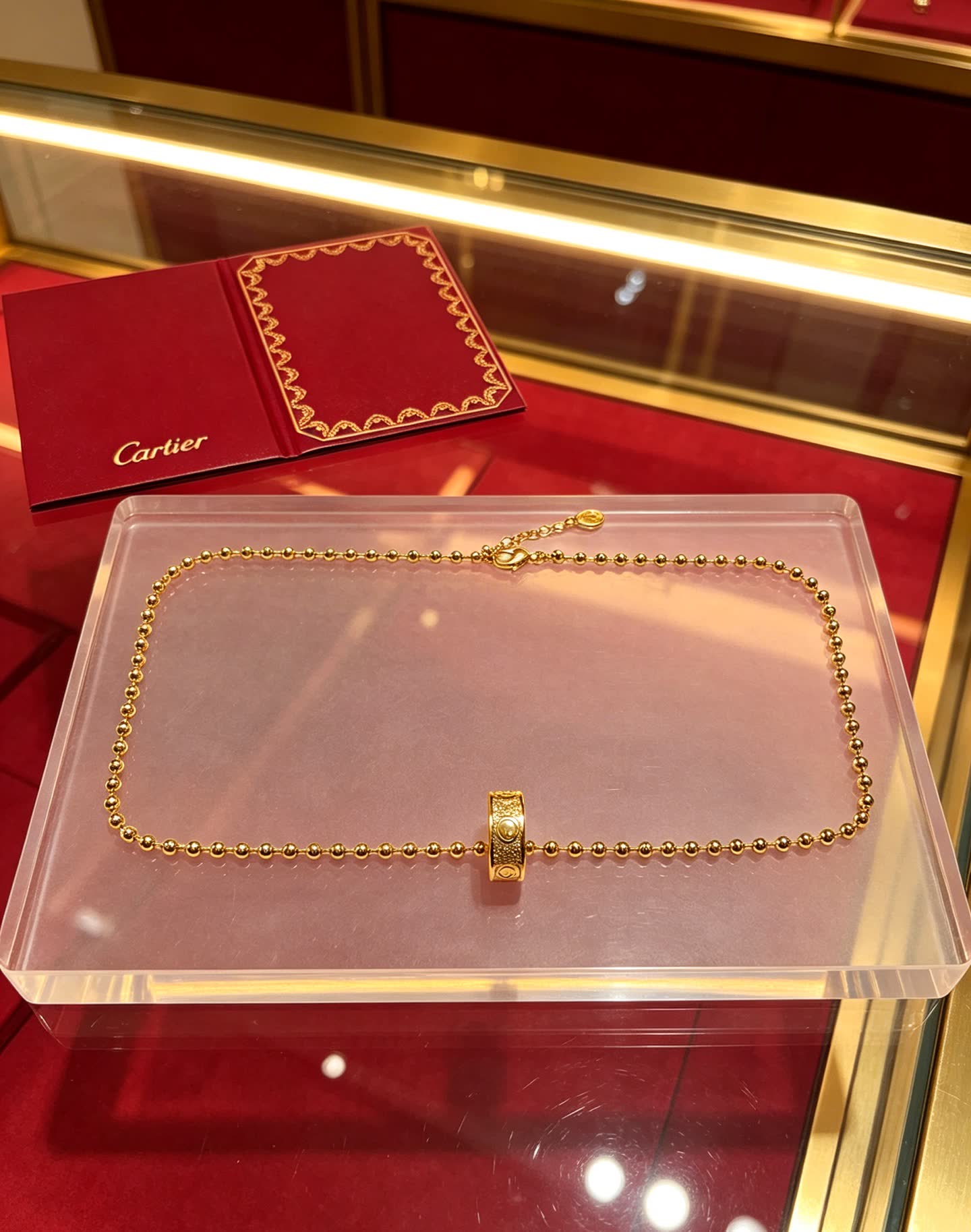 Cartier Love Gold Necklace