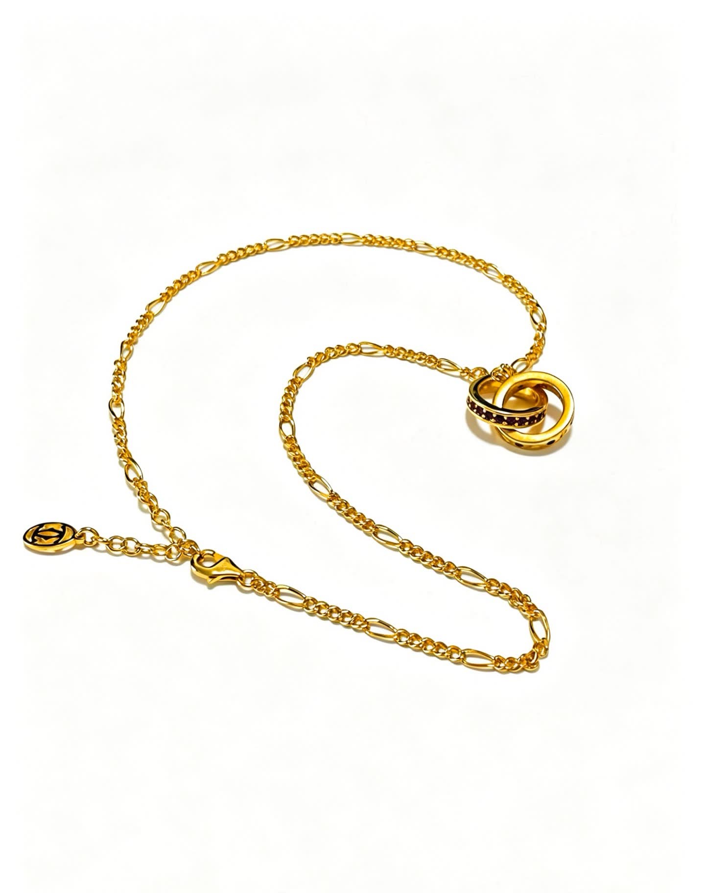 Cartier Trinity Ring Necklace Cartier Trinity Ring Necklace