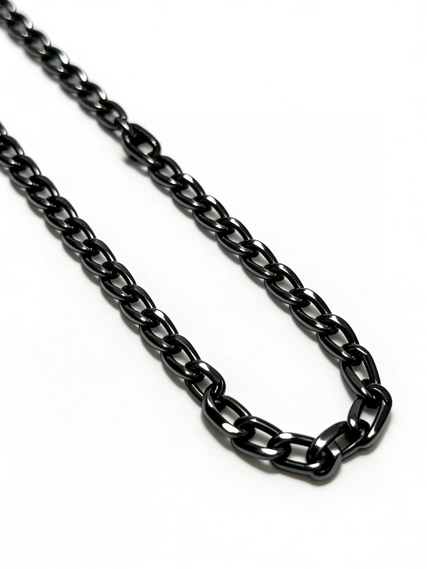 Cartier Black Steel Necklace