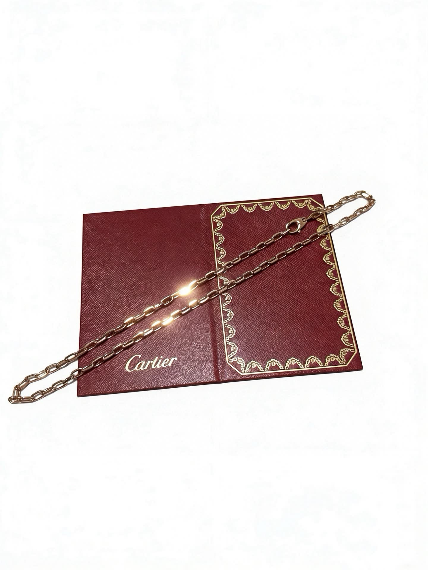 Cartier Gold Chain Necklace Cartier Gold Chain Necklace