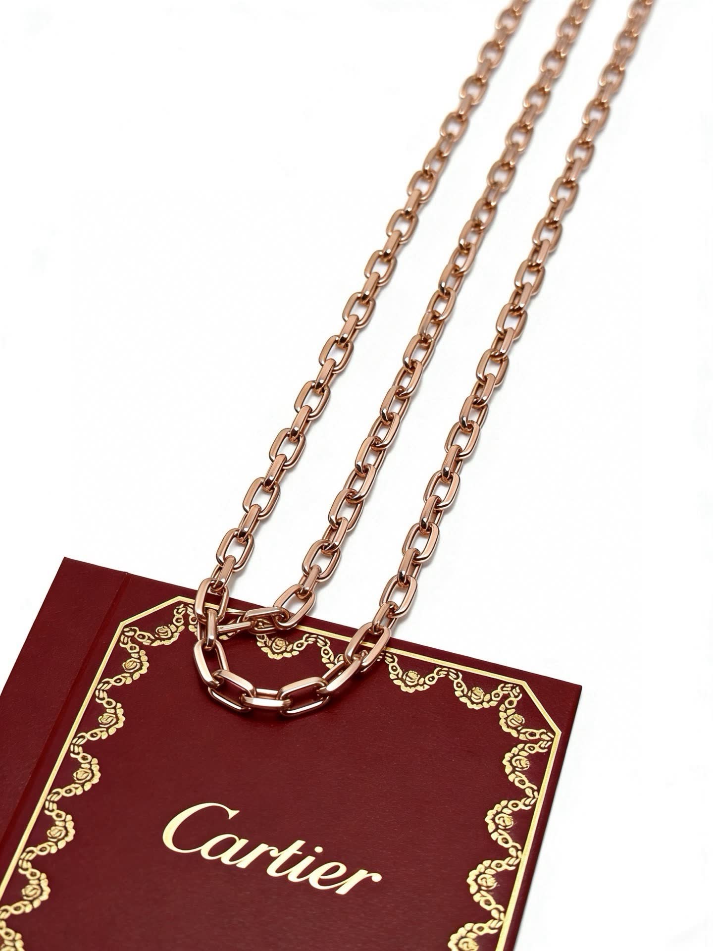 Cartier Gold Chain Necklace
