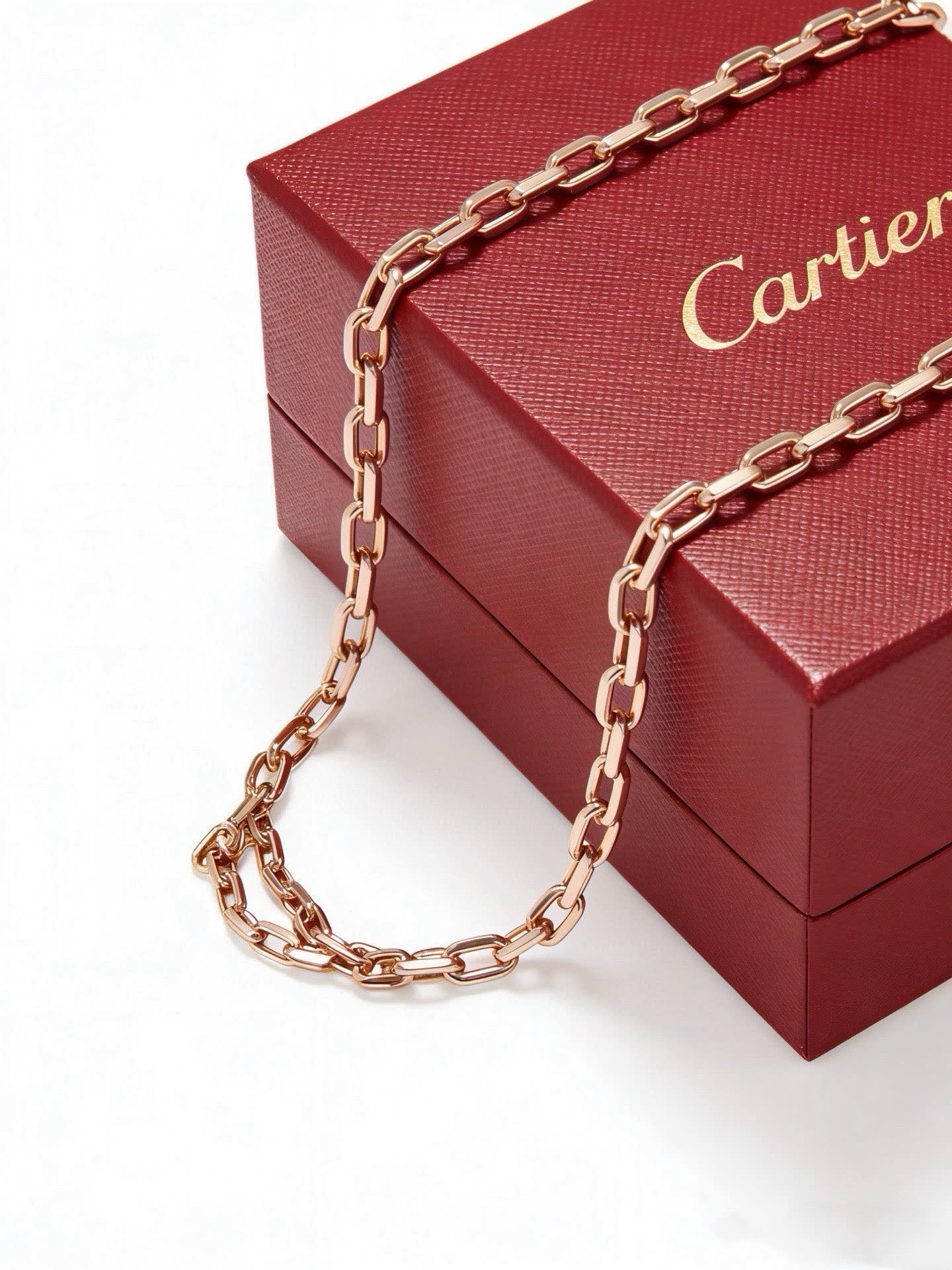 Cartier Gold Chain Necklace