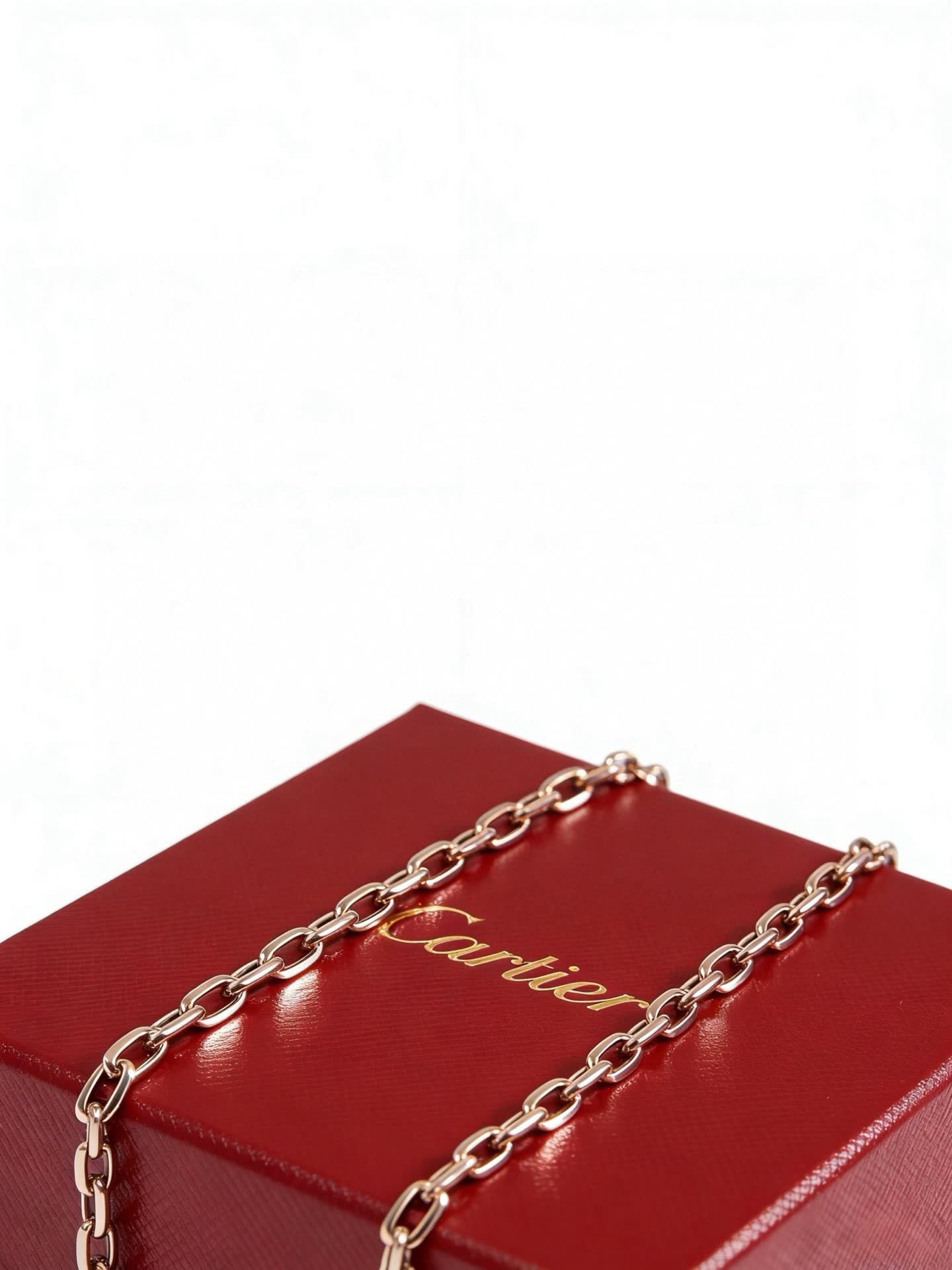 Cartier Gold Chain Necklace
