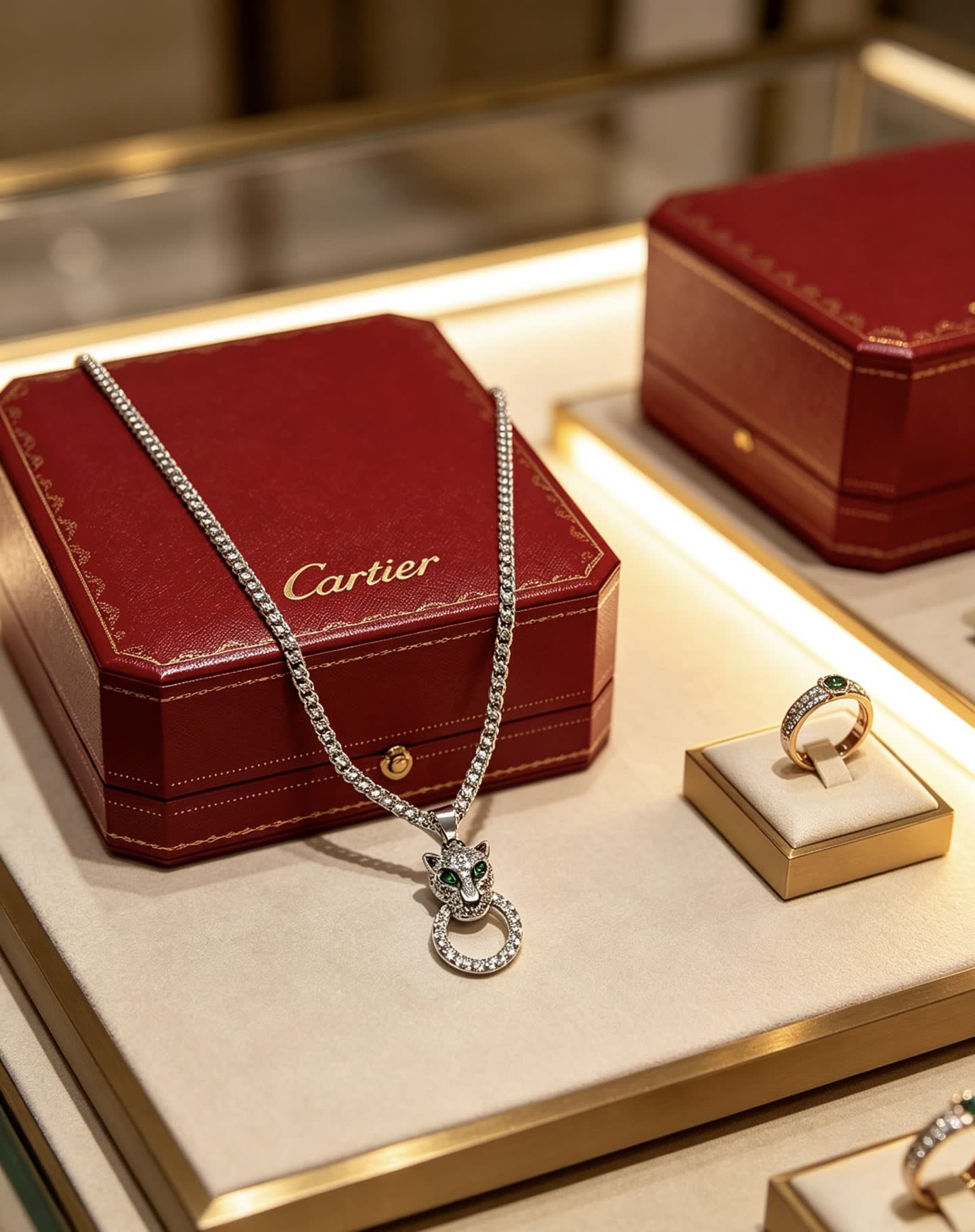 Cartier Panthere de Cartier Diamond Necklace